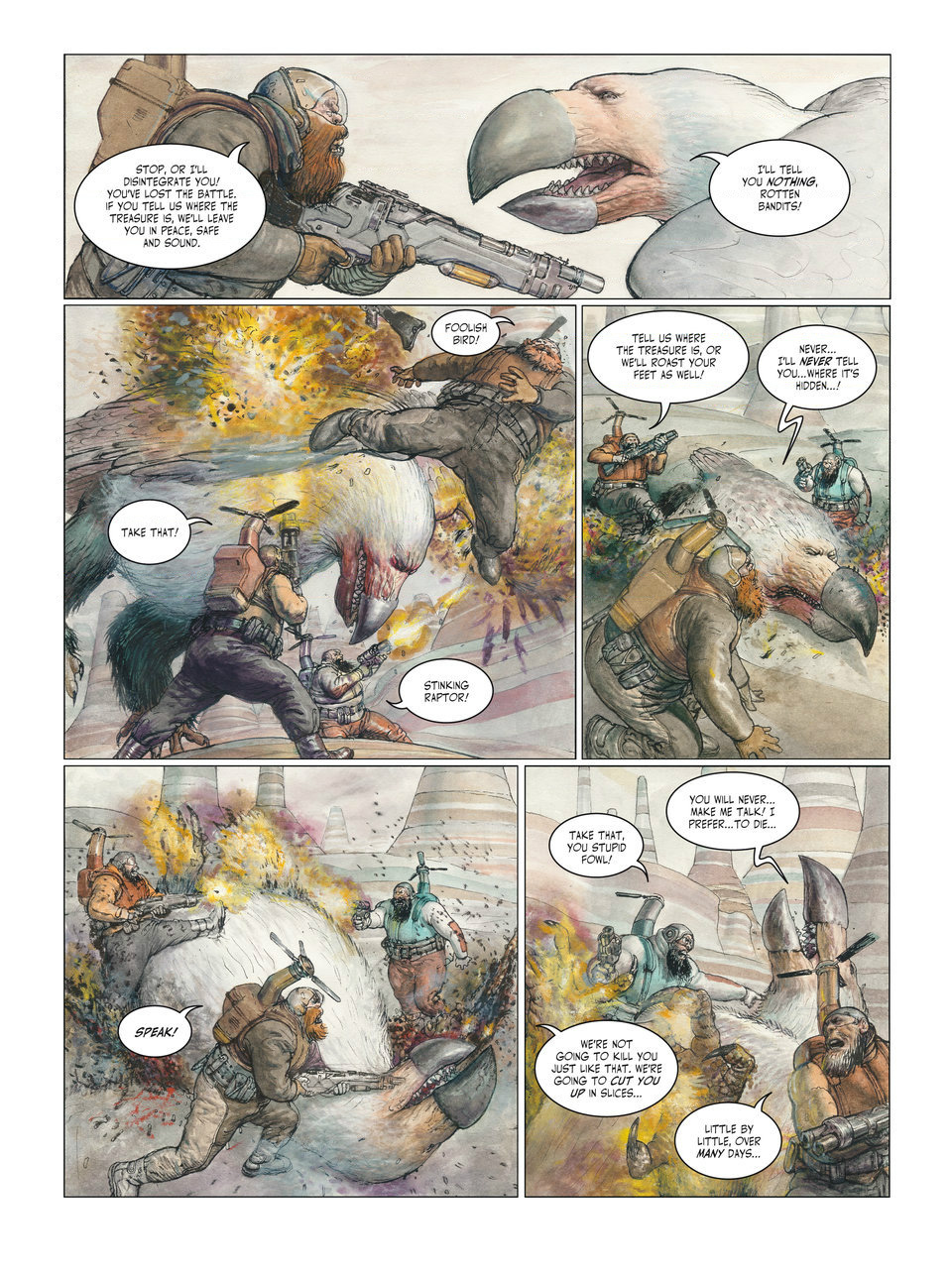 Read online Metabarons Genesis: Castaka comic -  Issue # TPB - 93