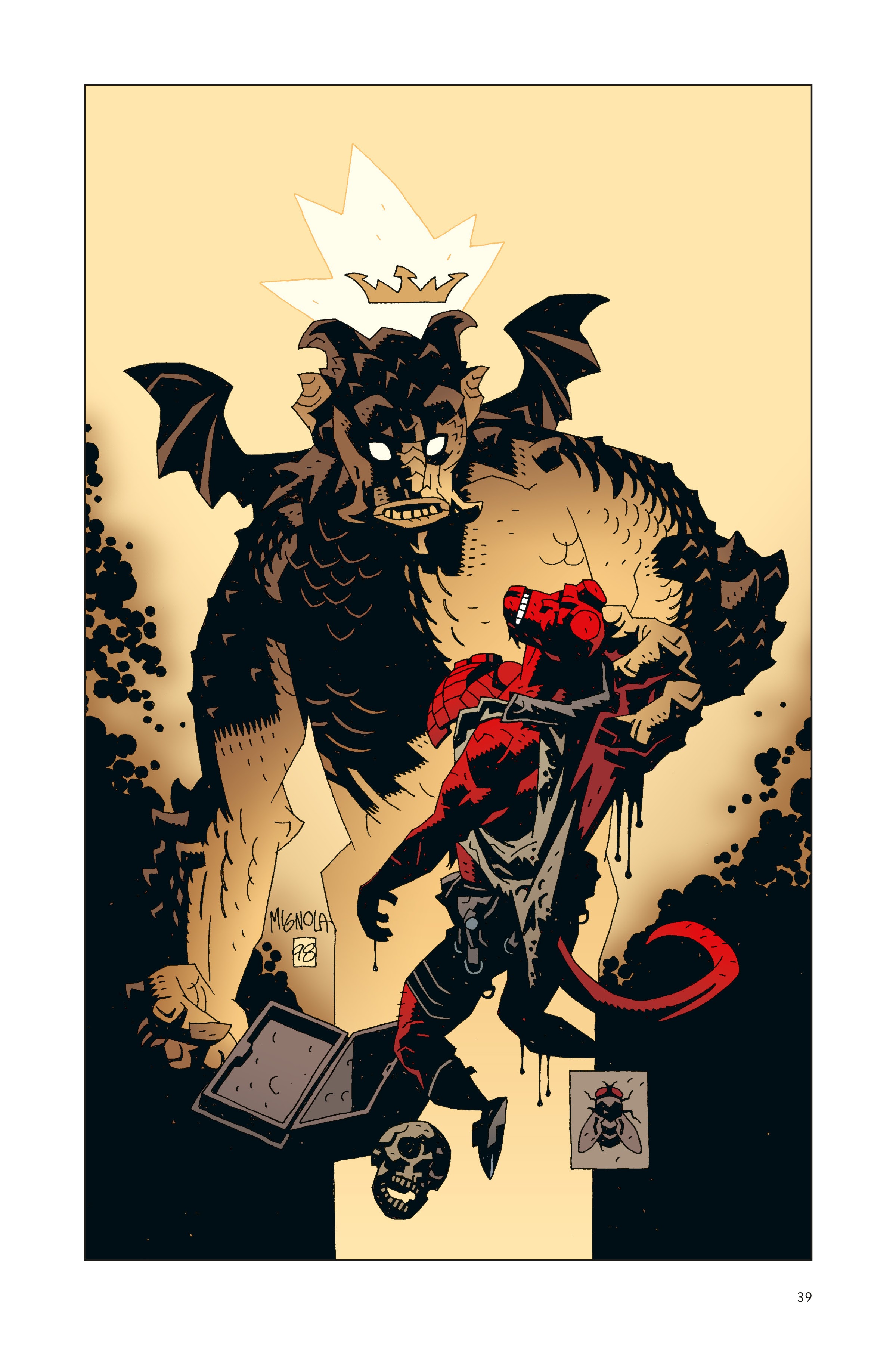 Read online Hellboy: 25 Years of Covers comic -  Issue # TPB (Part 1) - 41