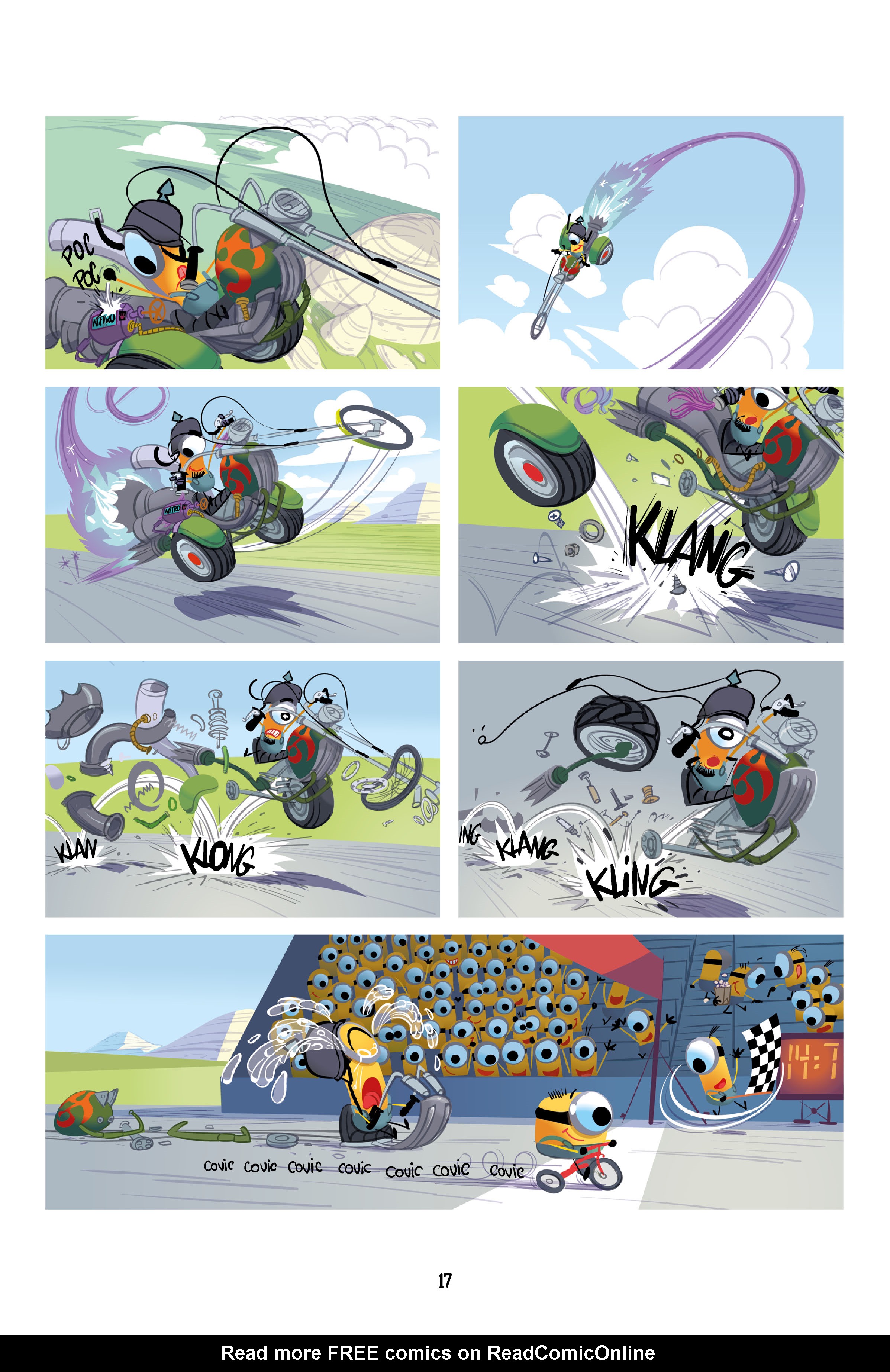 Read online Minions: Super Banana Games! comic -  Issue # Full - 18