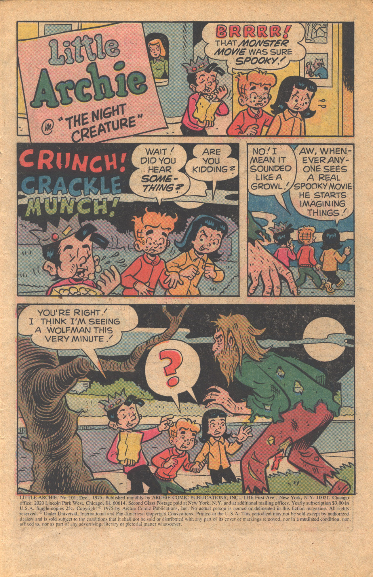 Read online The Adventures of Little Archie comic -  Issue #101 - 3
