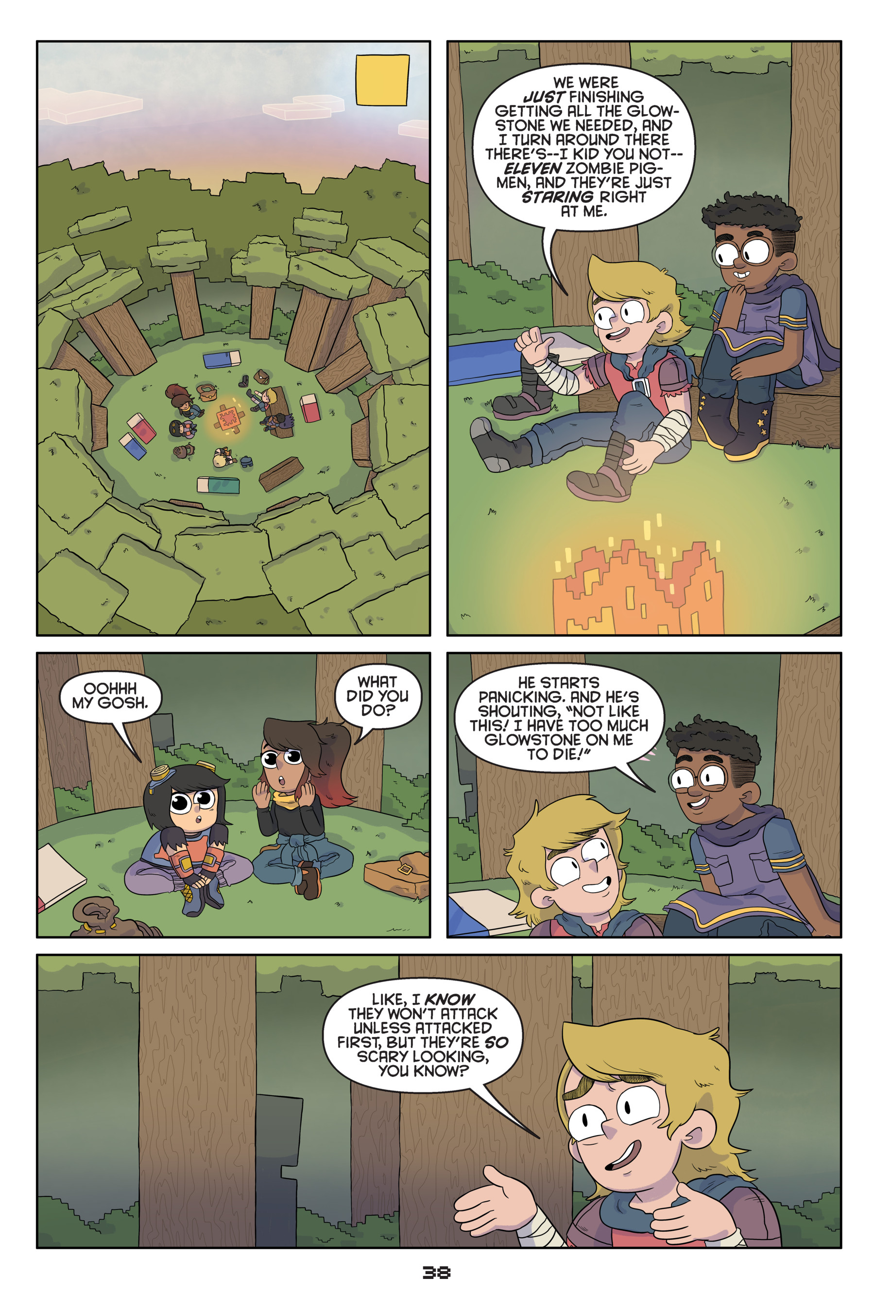 Read online Minecraft comic -  Issue # TPB 1 - 38