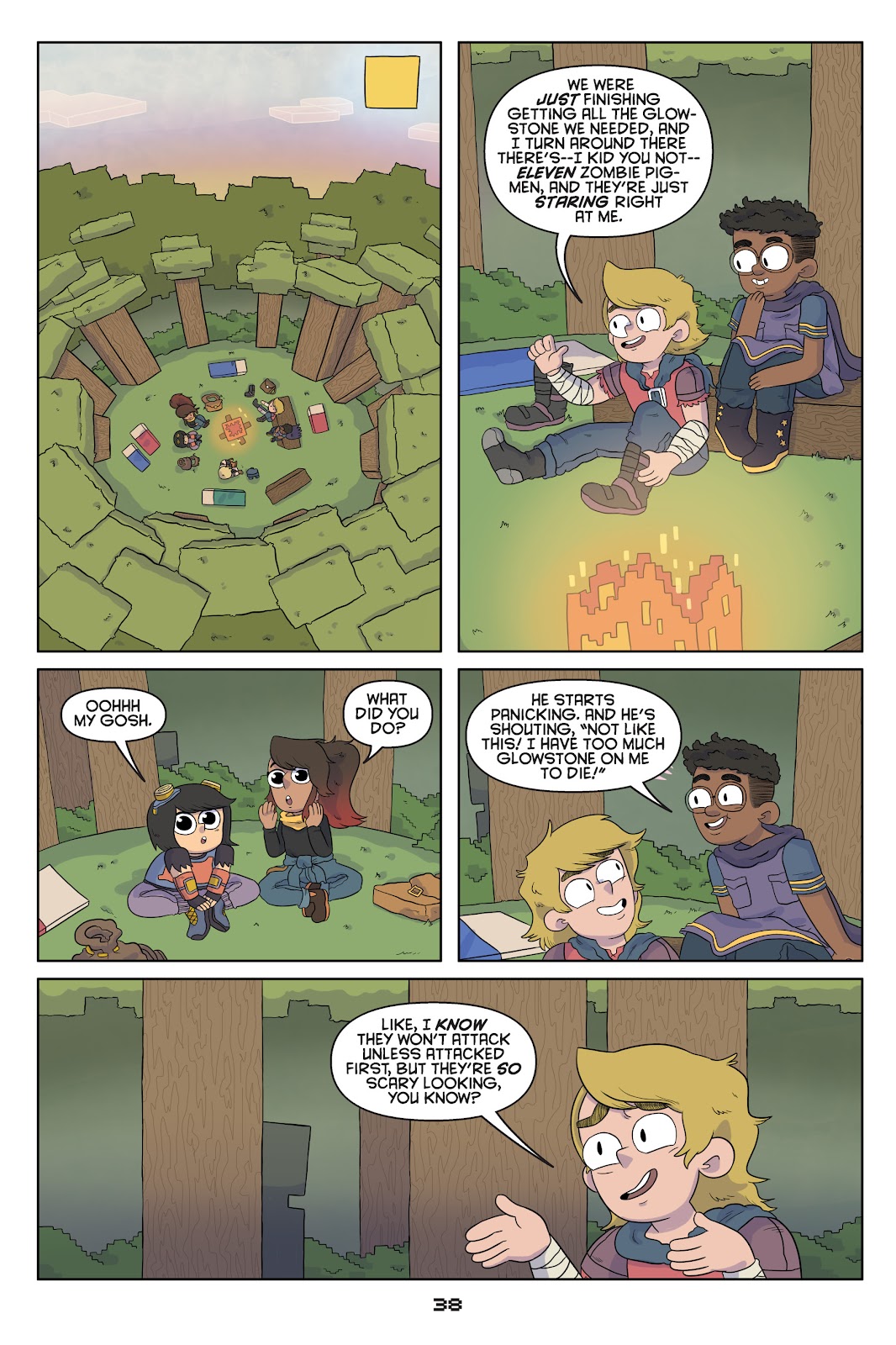 Minecraft issue TPB 1 - Page 38