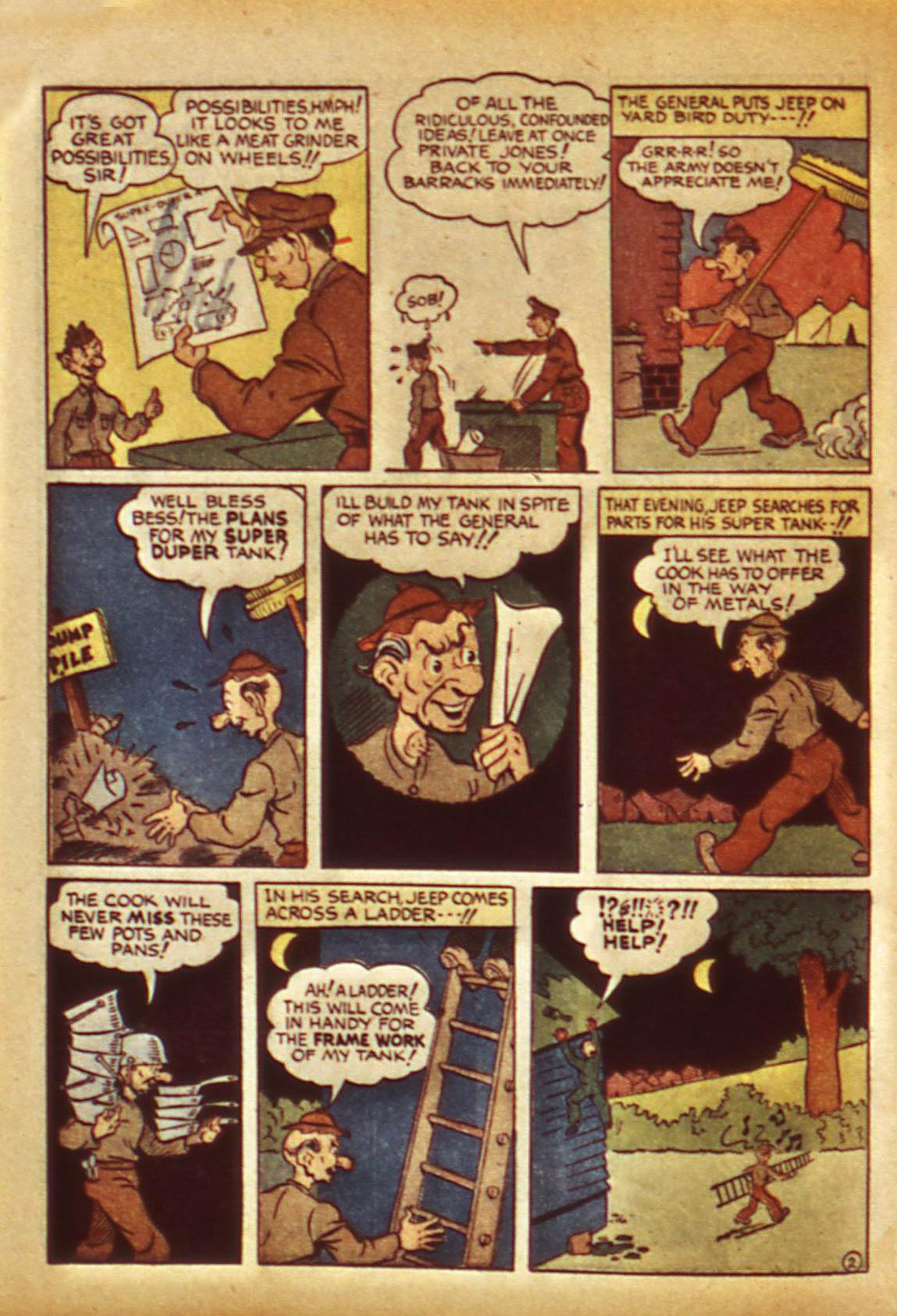 Read online USA Comics comic -  Issue #7 - 54