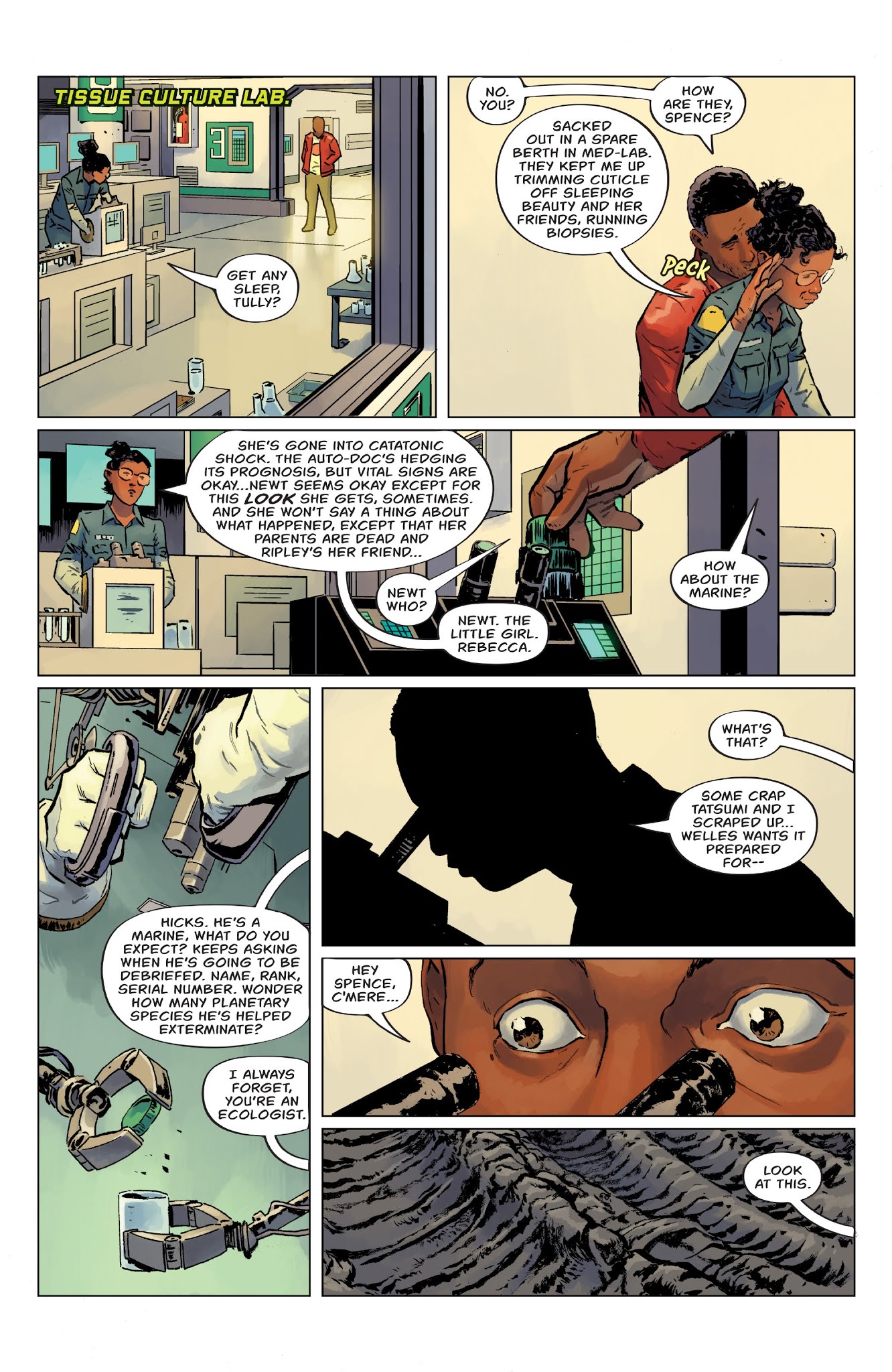 Read online William Gibson's Alien 3 comic -  Issue #2 - 9