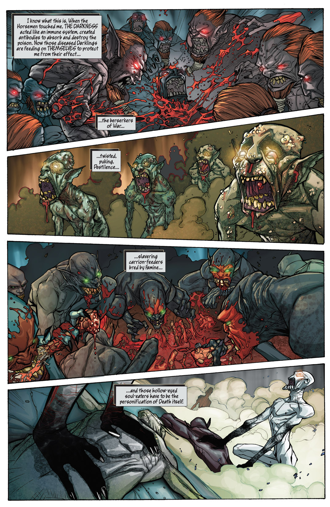 Read online The Darkness: Four Horsemen comic -  Issue #3 - 5