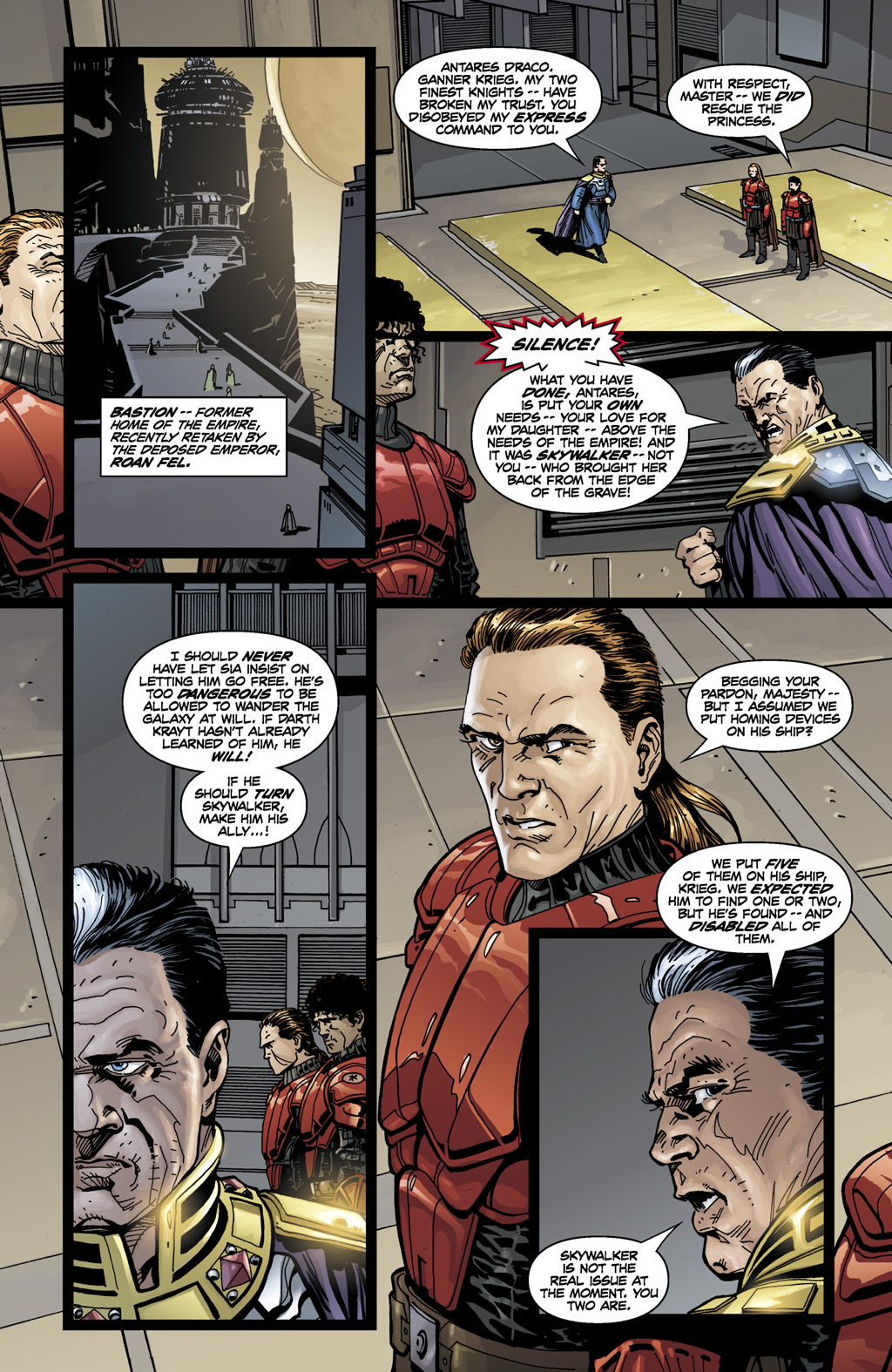 Read online Star Wars: Legacy (2006) comic -  Issue #9 - 10