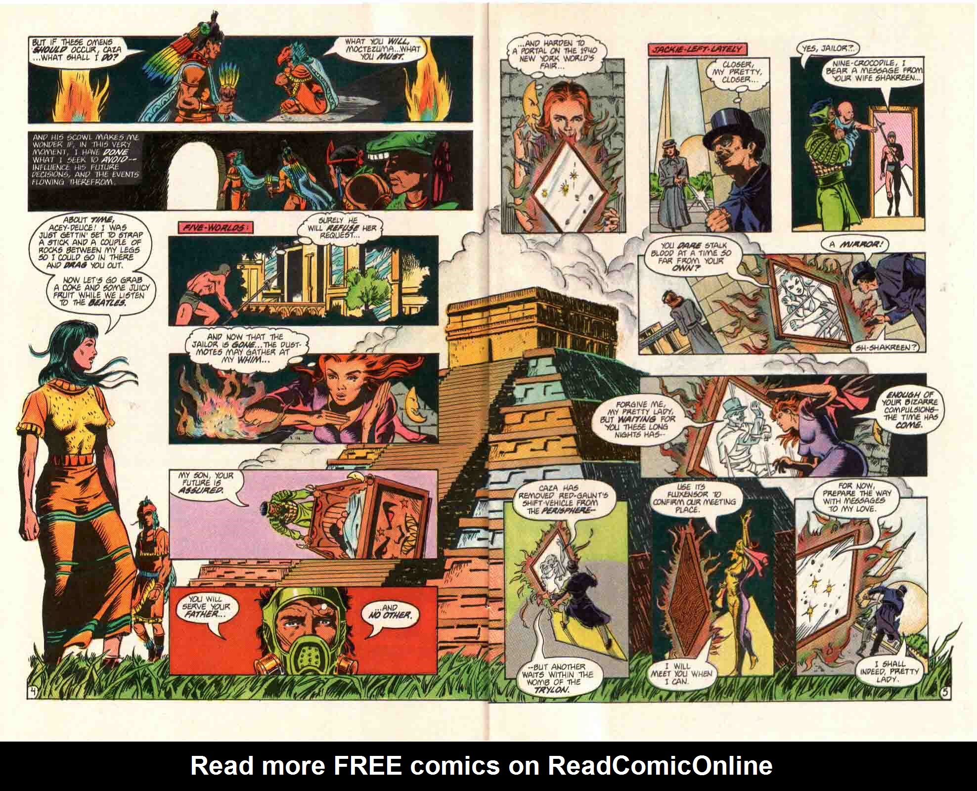 Read online Aztec Ace comic -  Issue #10 - 5