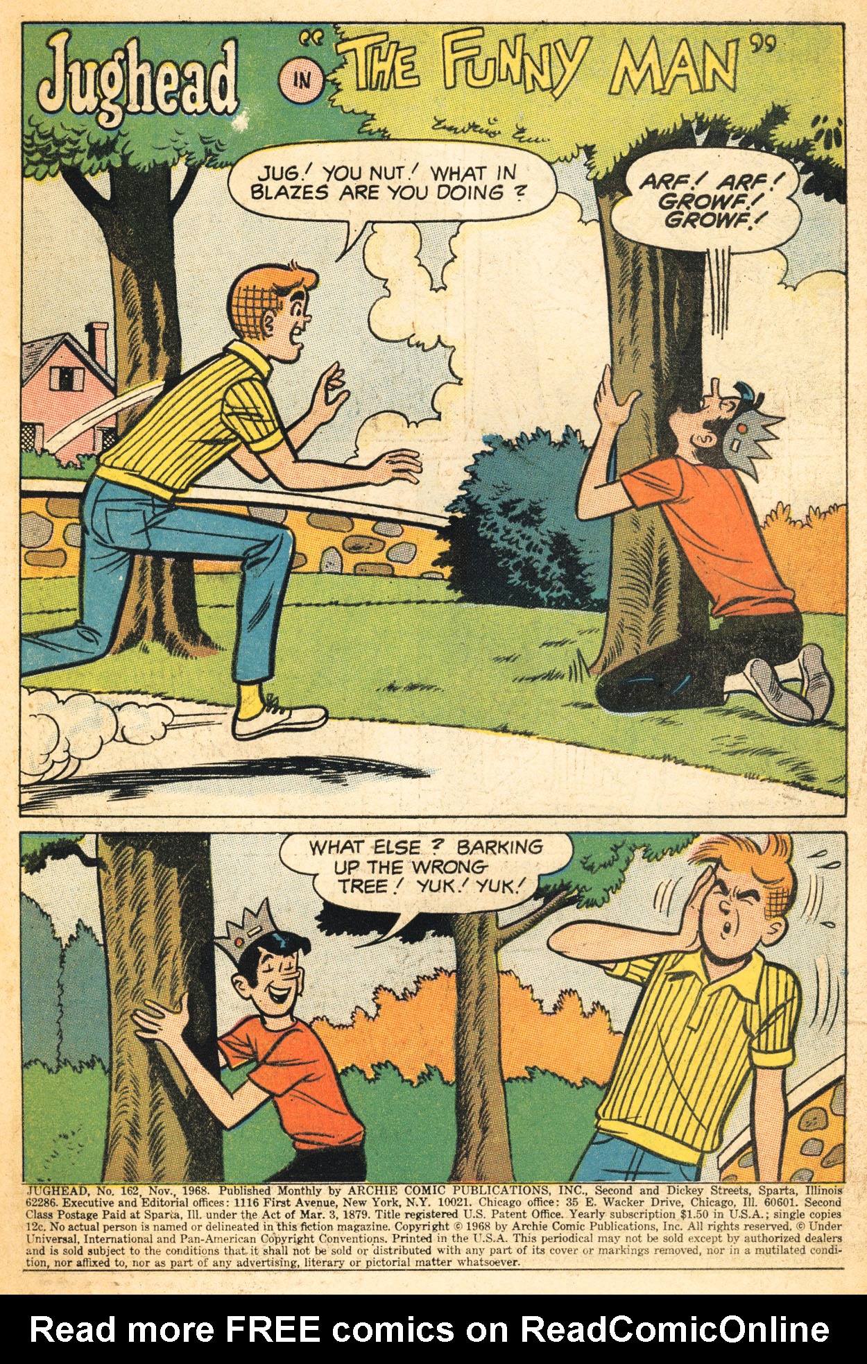 Read online Jughead (1965) comic -  Issue #162 - 3