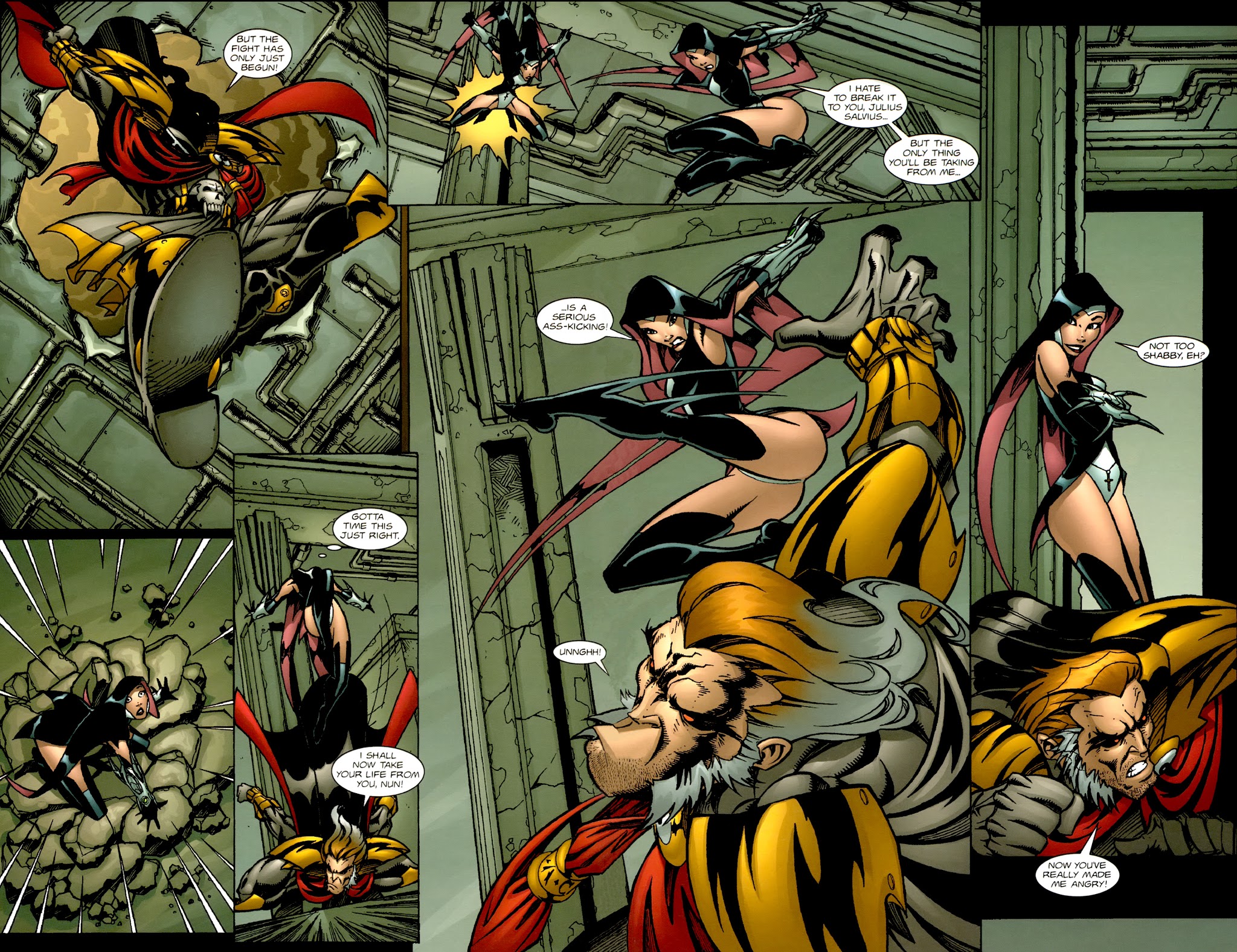 Read online Warrior Nun Areala (1999) comic -  Issue #15 - 13