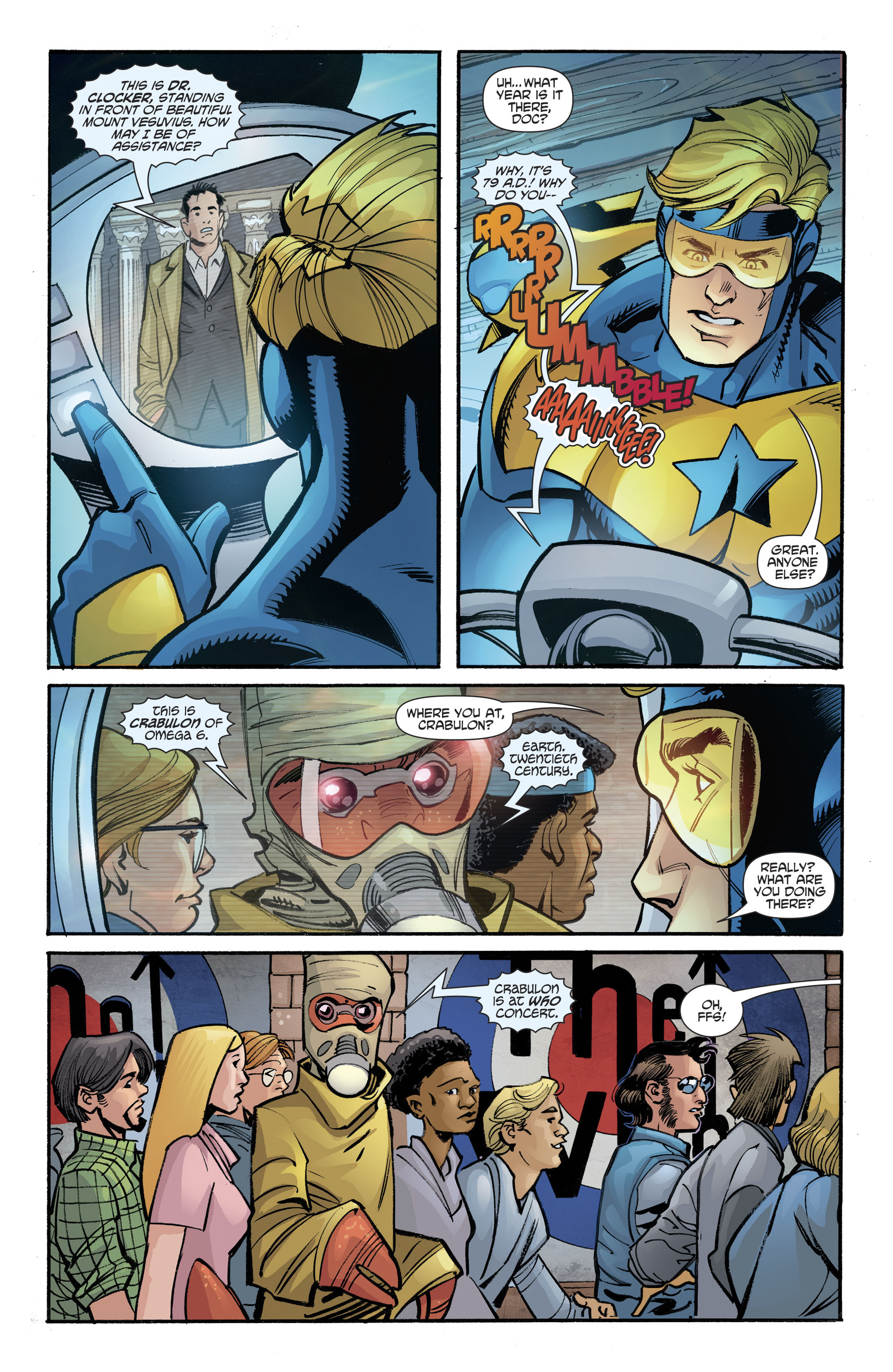 Read online Booster Gold/The Flinstones Special comic -  Issue # Full - 15