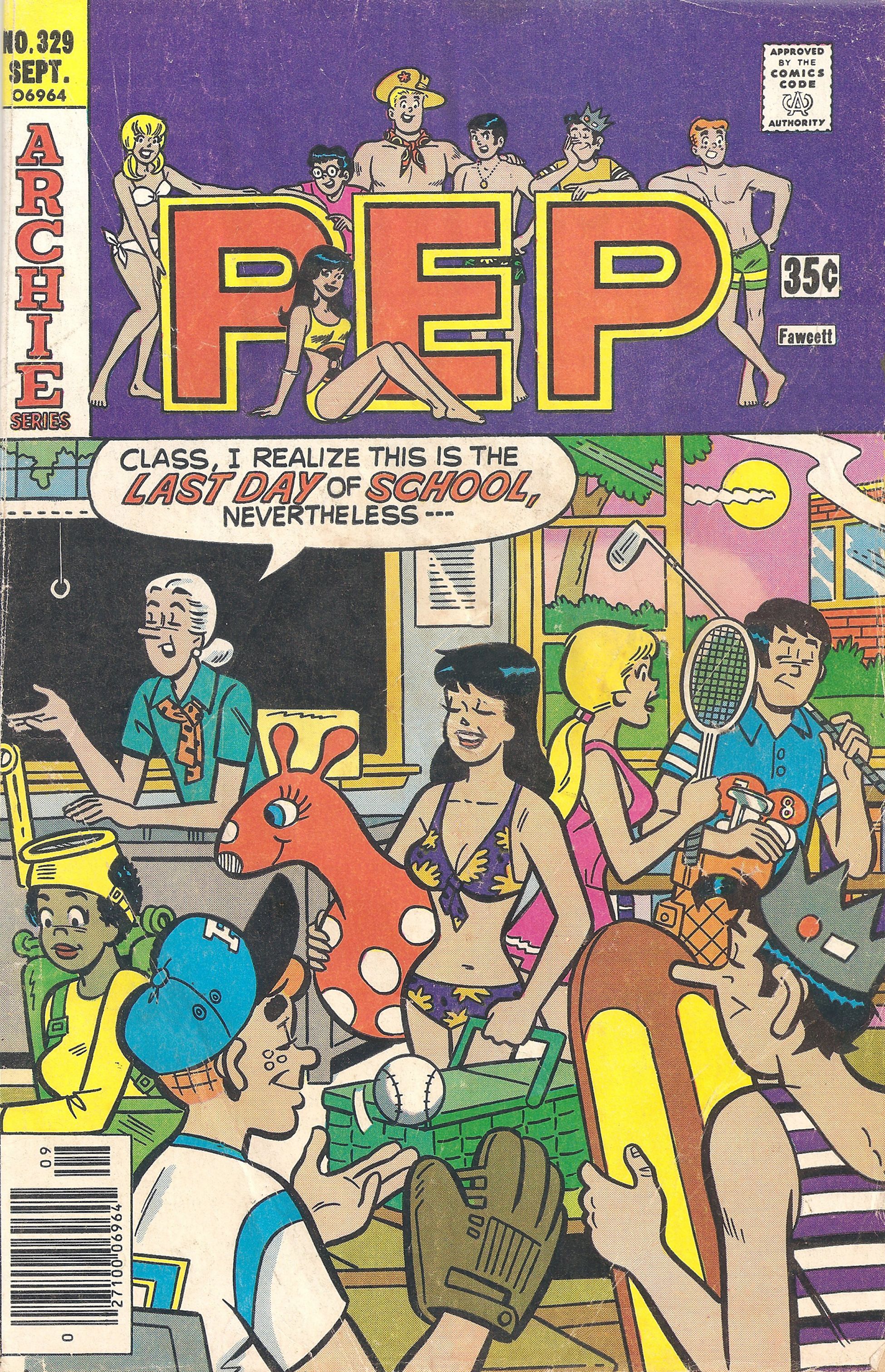 Read online Pep Comics comic -  Issue #329 - 1