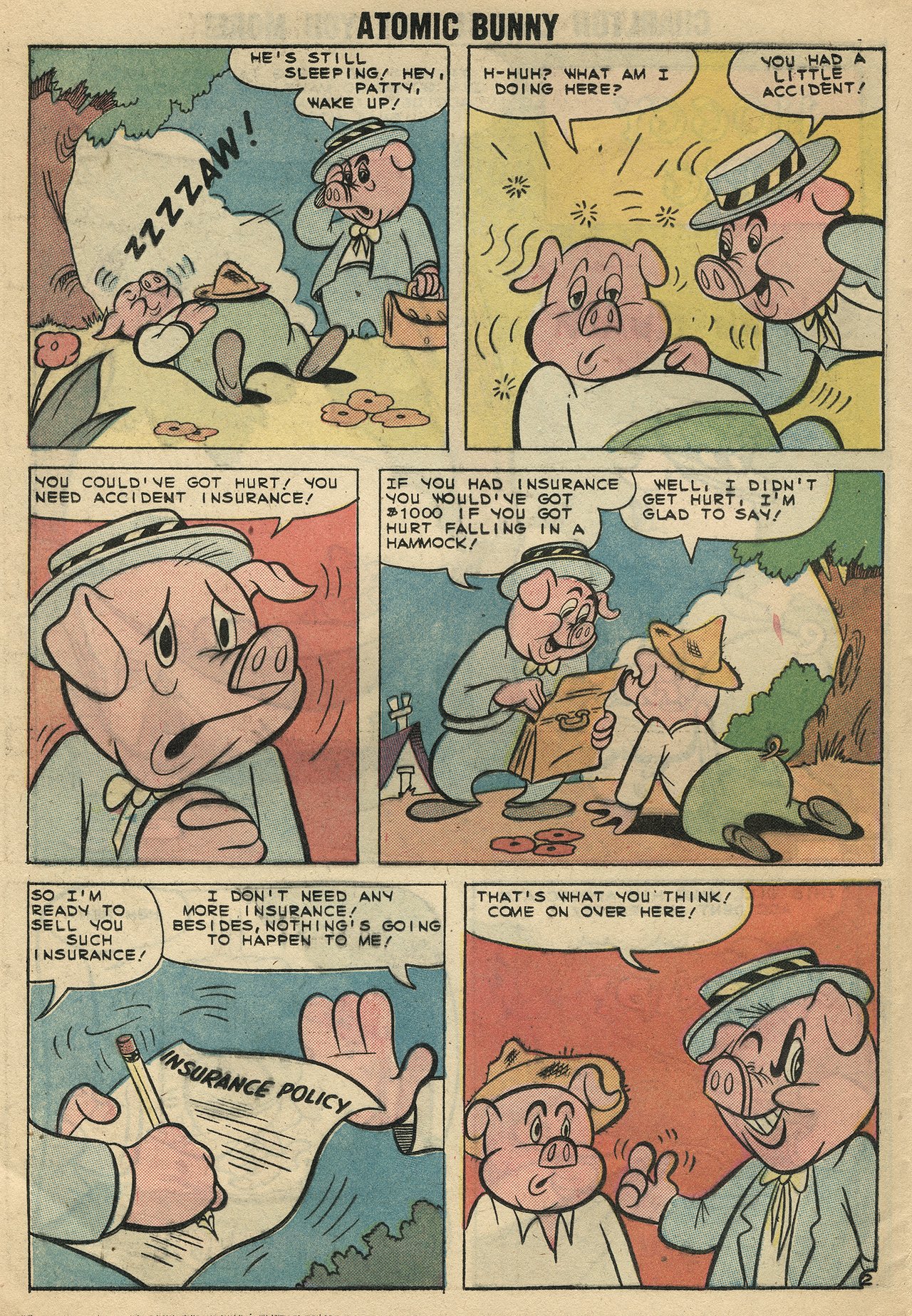 Read online Atomic Bunny comic -  Issue #19 - 24