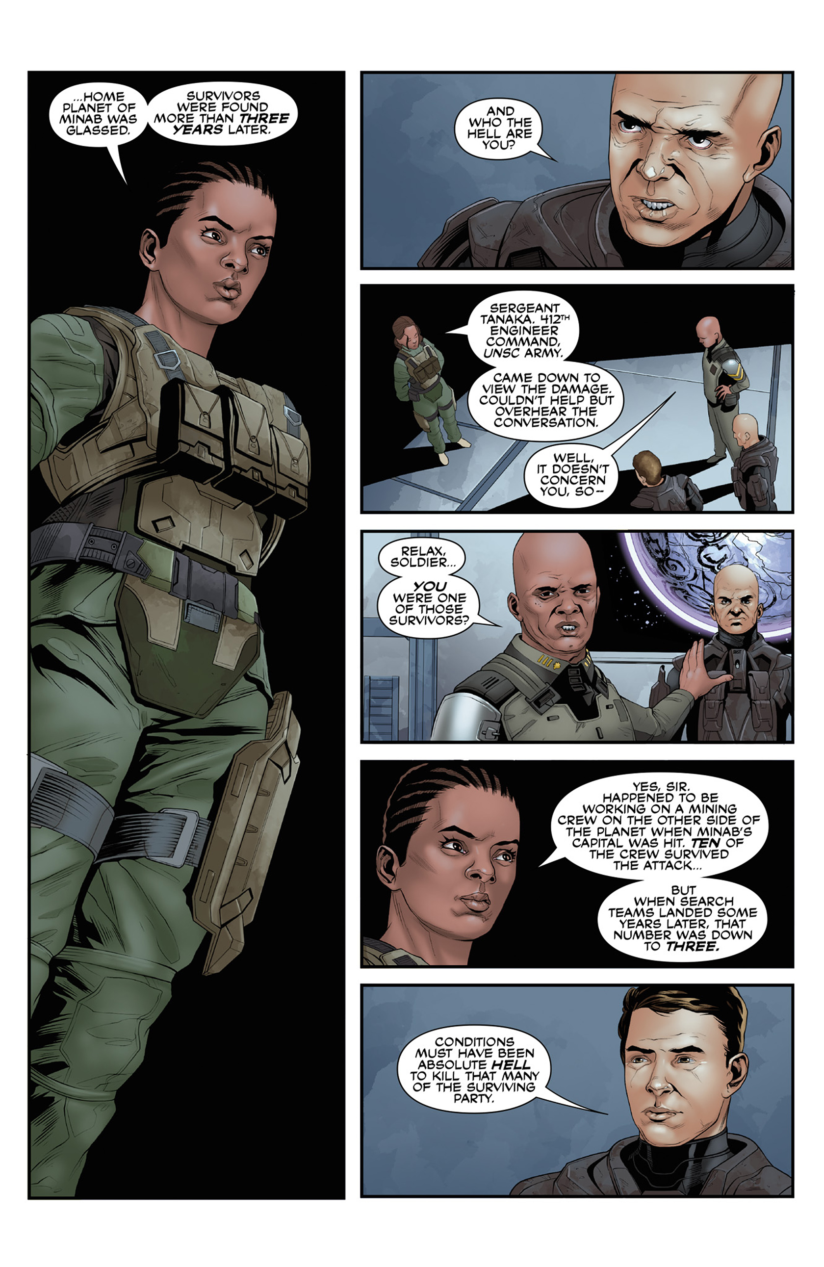 Read online Halo: Escalation comic -  Issue #17 - 7