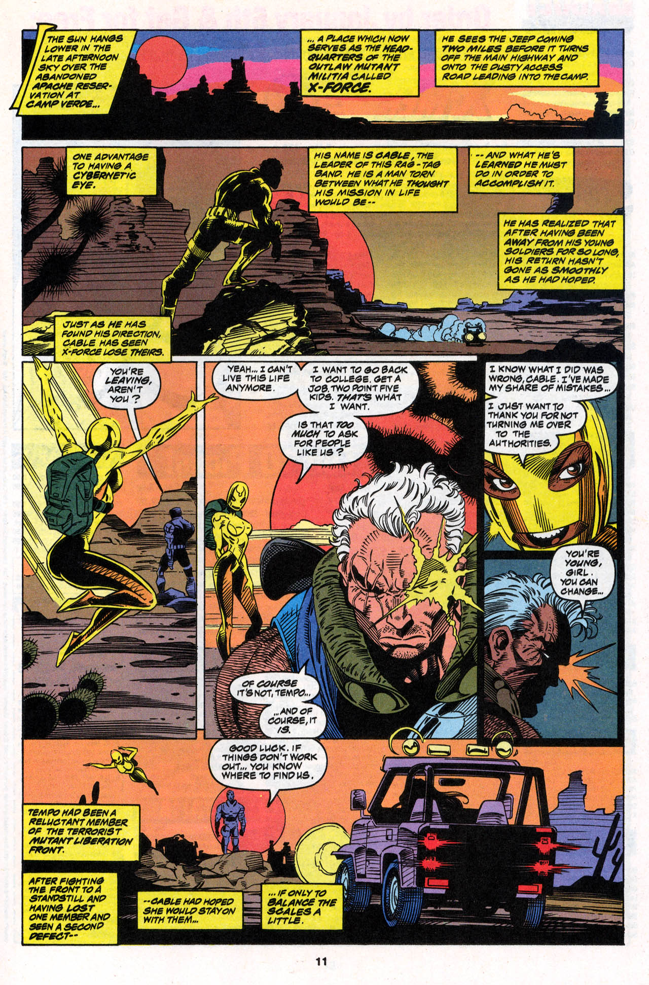 Read online X-Force (1991) comic -  Issue #30 - 12