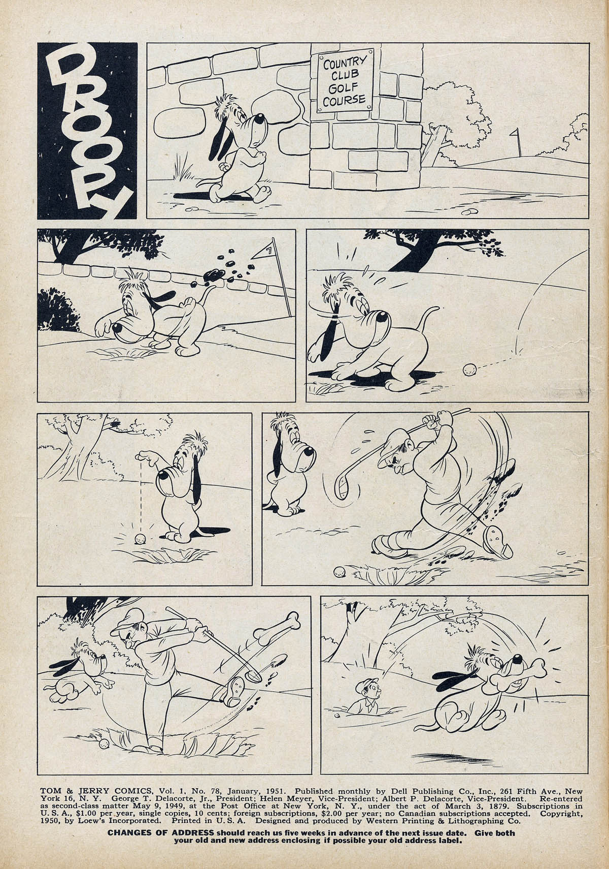 Read online Tom & Jerry Comics comic -  Issue #78 - 2