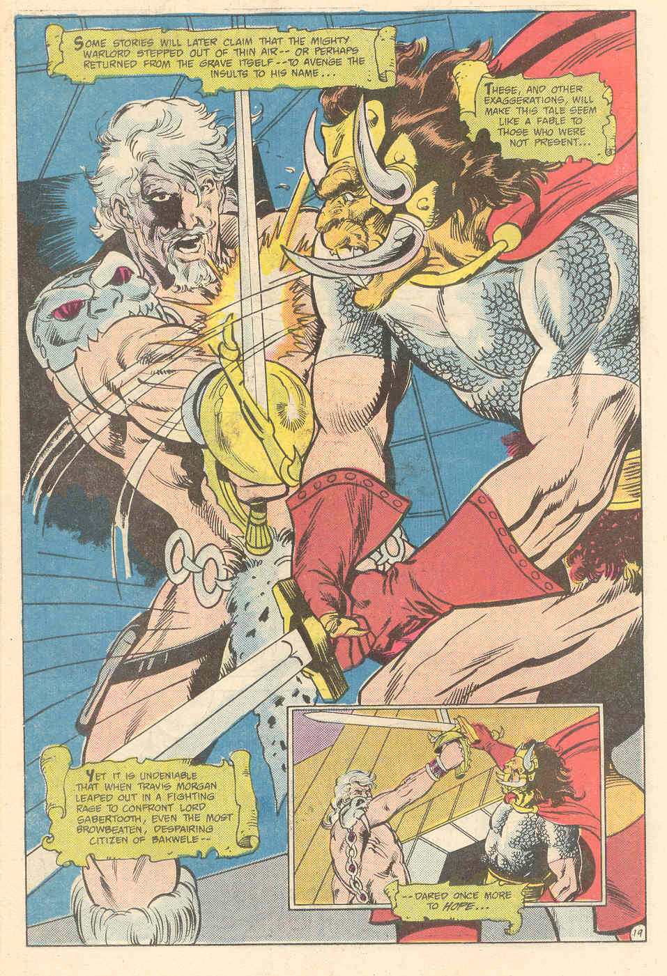 Read online Warlord (1976) comic -  Issue #89 - 19