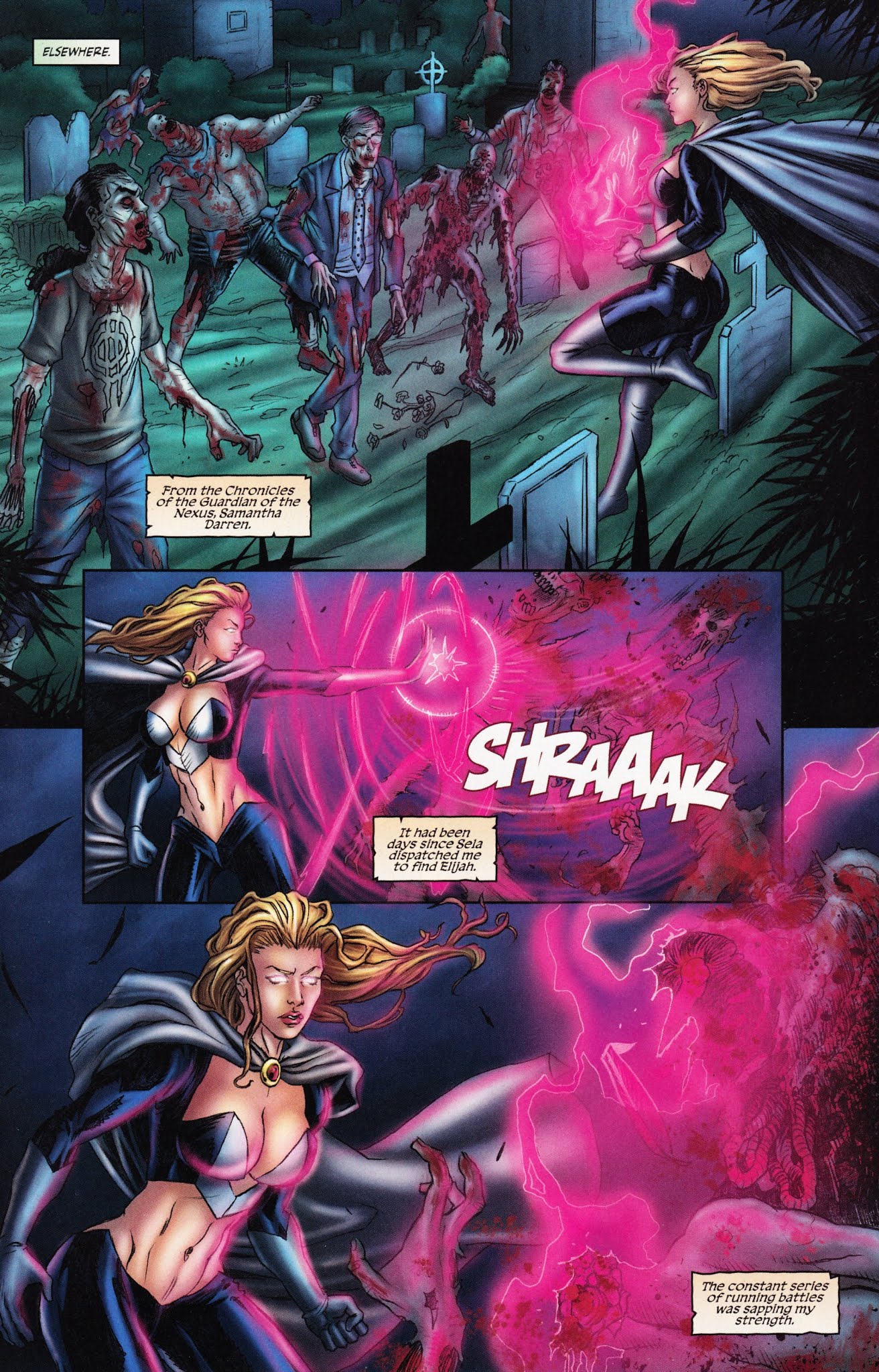 Read online Grimm Fairy Tales presents Zombies: The Cursed comic -  Issue #1 - 5