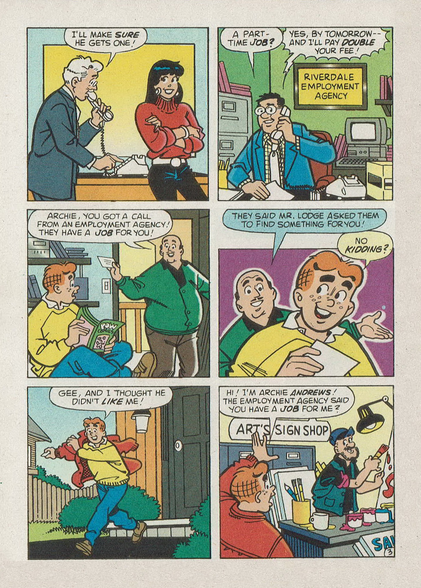 Read online Betty and Veronica Digest Magazine comic -  Issue #121 - 32