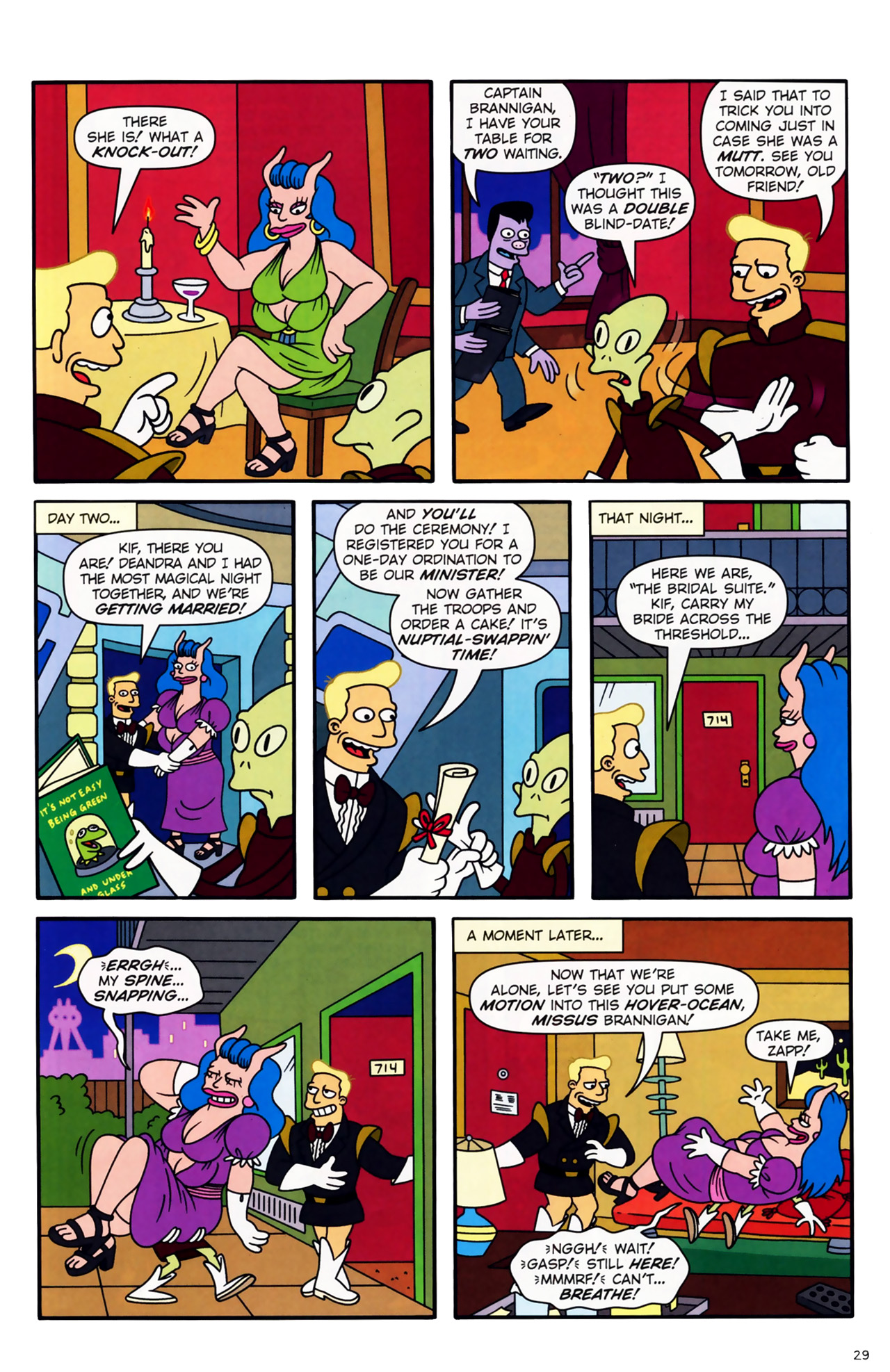 Read online Futurama Comics comic -  Issue #51 - 23