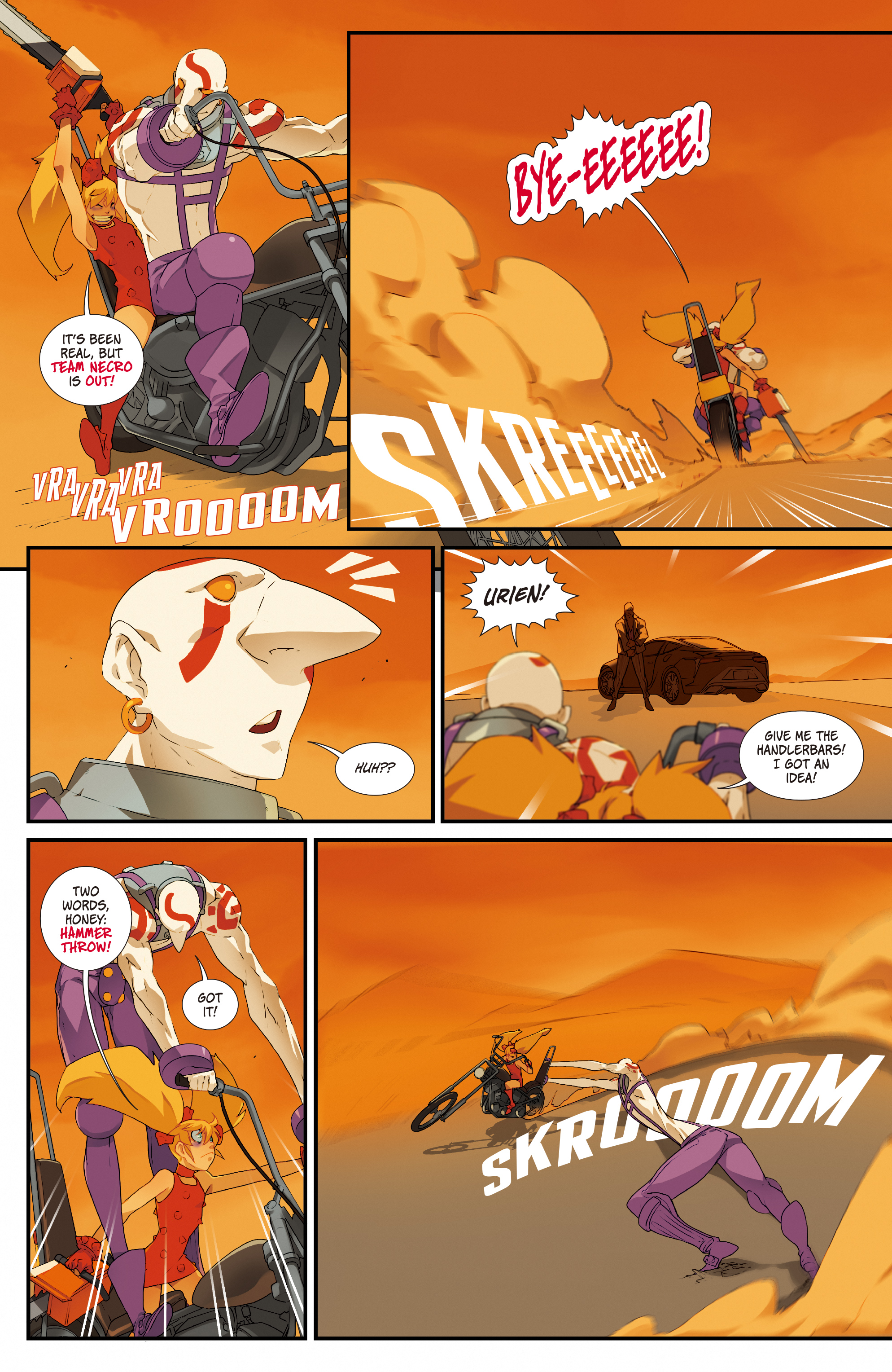 Read online Street Fighter One-shots comic -  Issue # Necro & Effie - 14