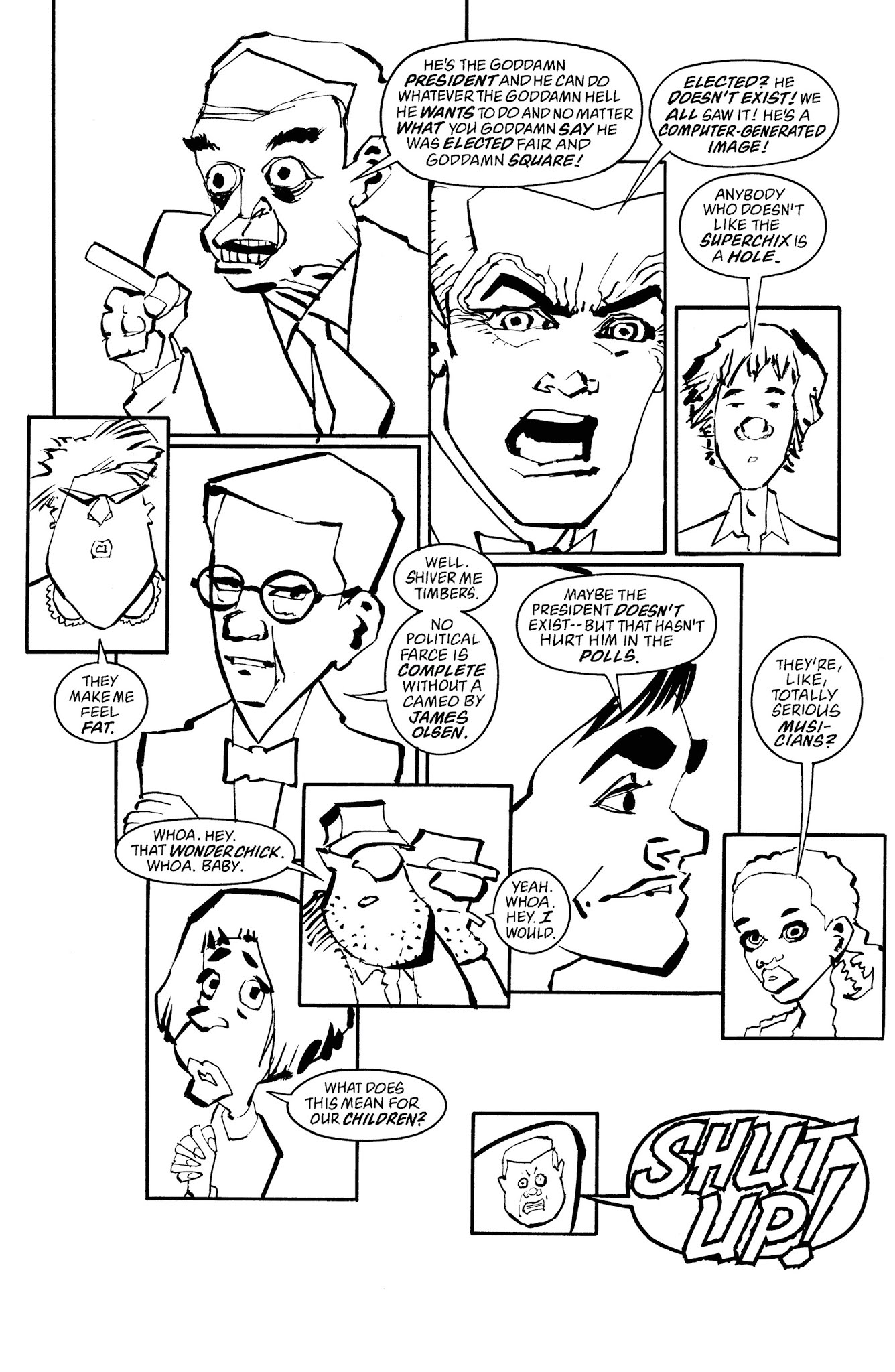 Read online Batman Noir: The Dark Knight Strikes Again comic -  Issue # TPB (Part 1) - 91