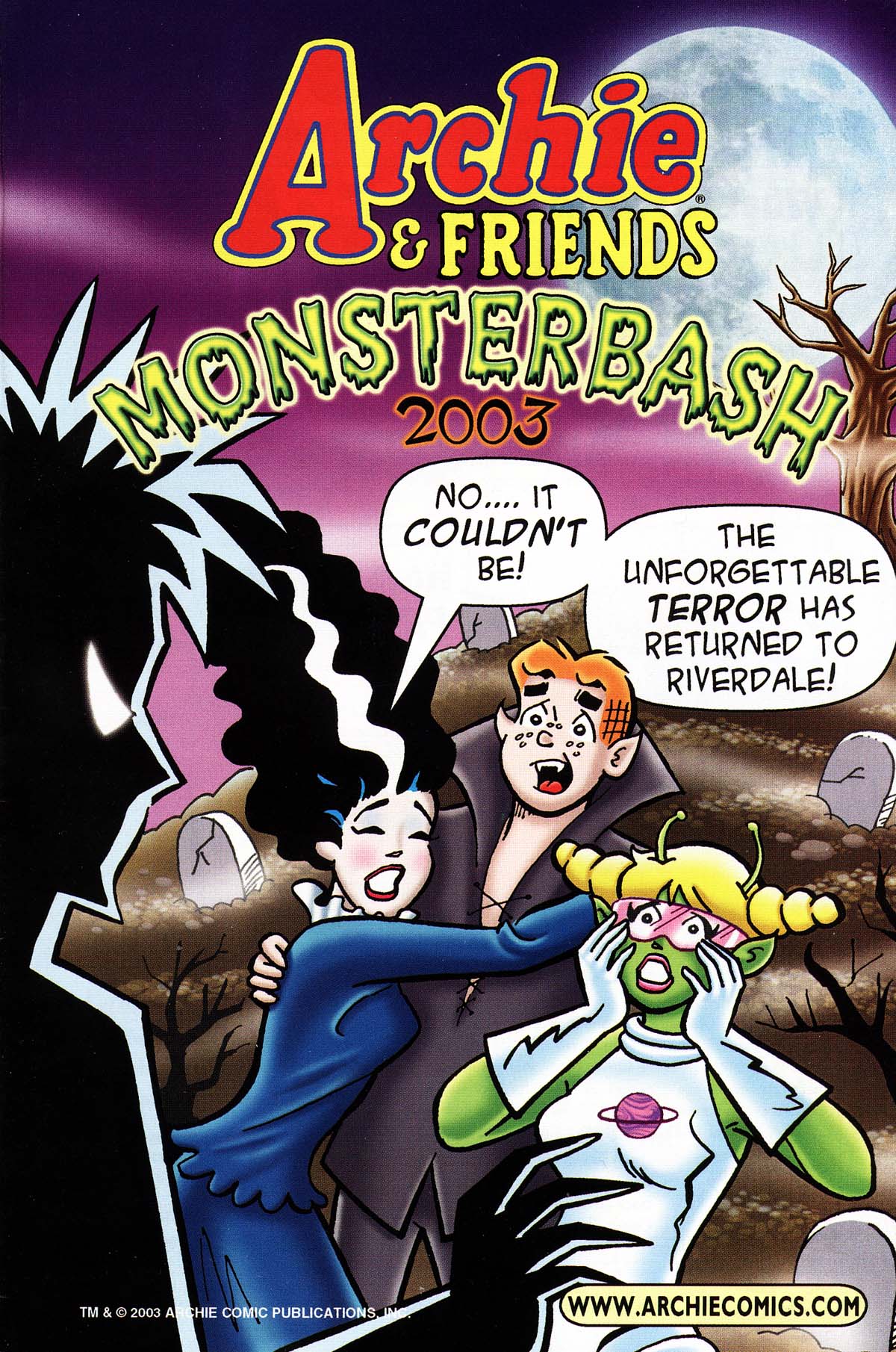 Read online Archie & Friends Monsterbash 2003 comic -  Issue # Full - 1