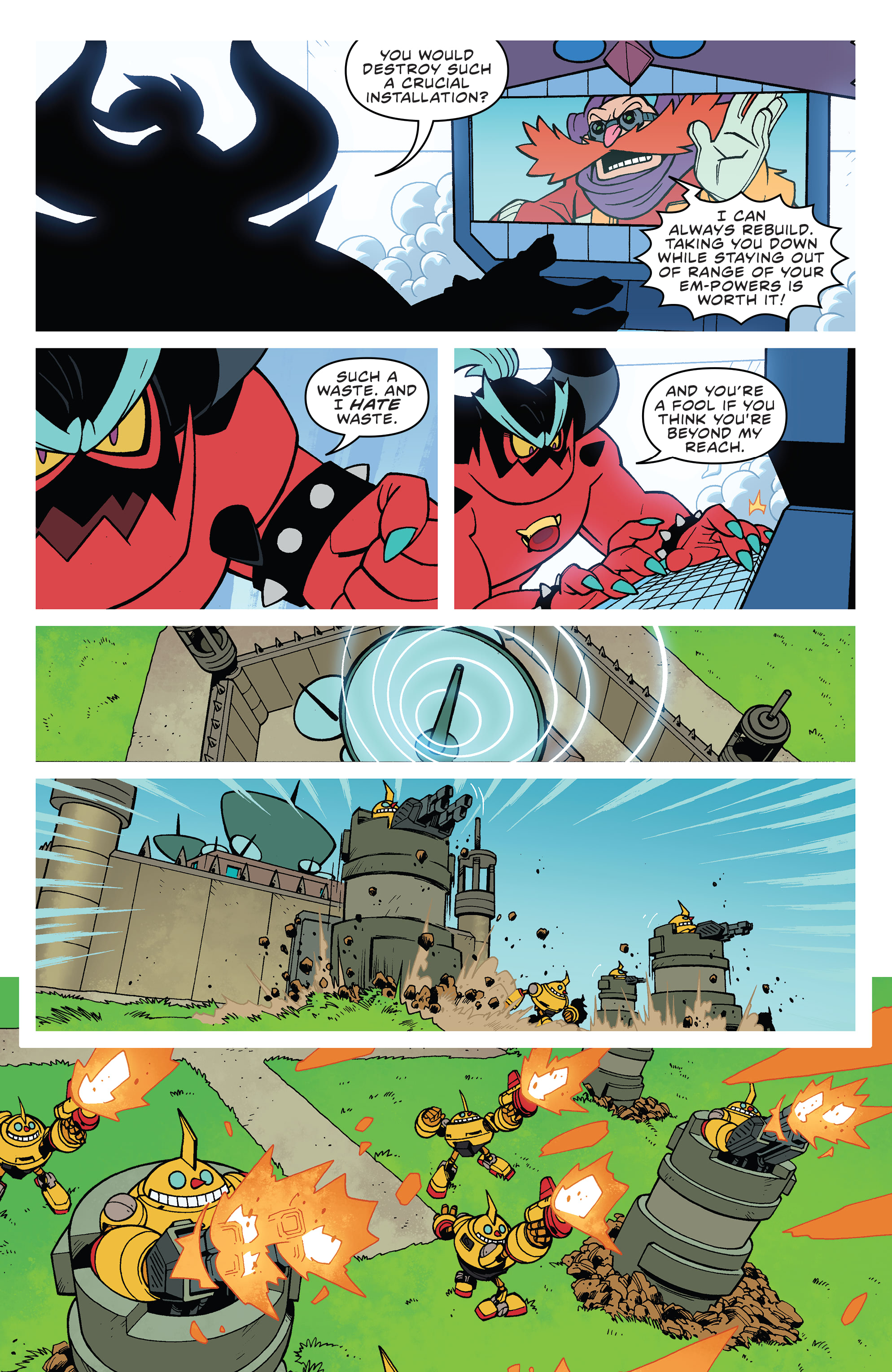Read online Sonic the Hedgehog: Bad Guys comic -  Issue #4 - 16