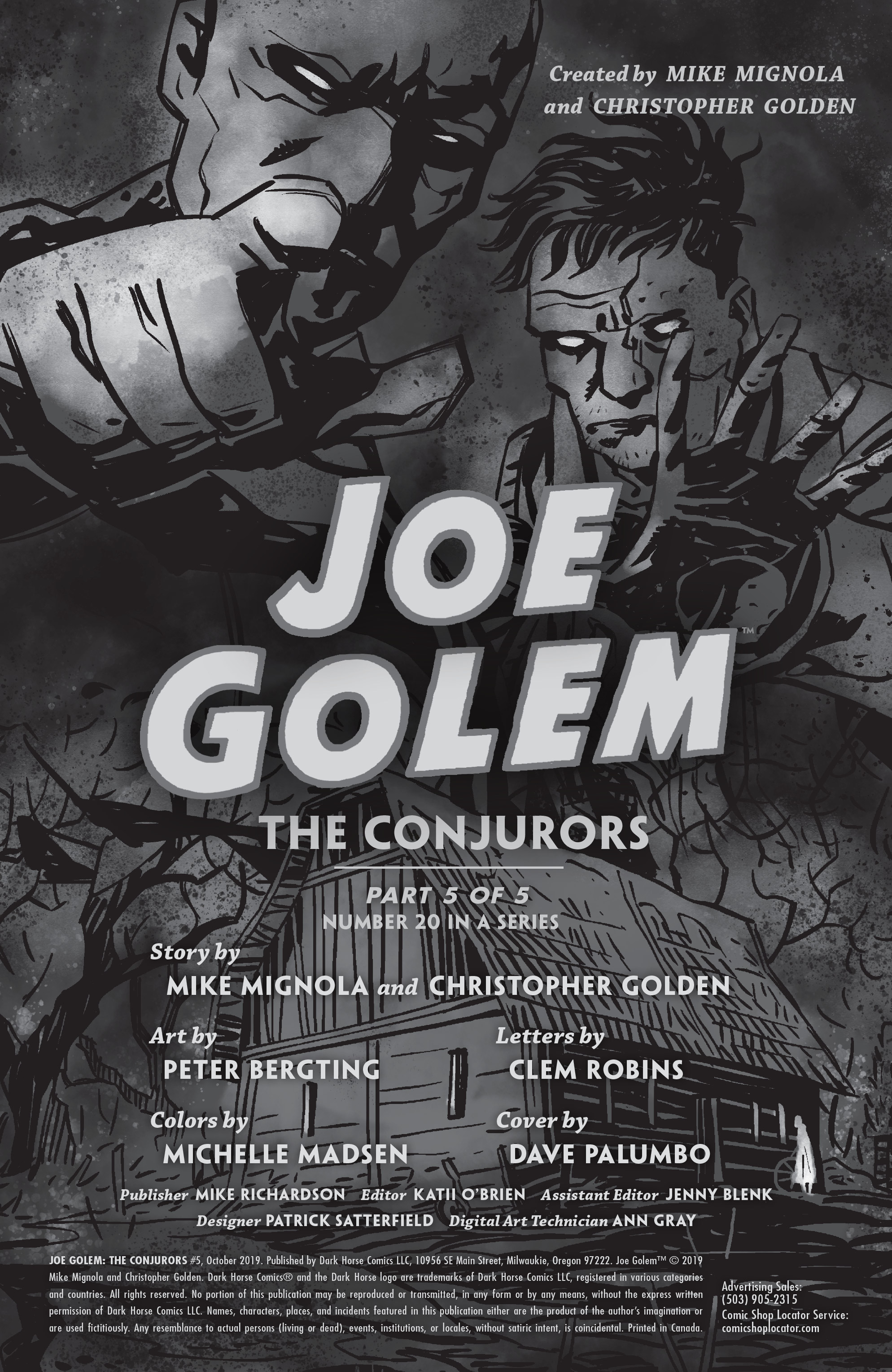Read online Joe Golem: Occult Detective--The Conjurors comic -  Issue #5 - 2