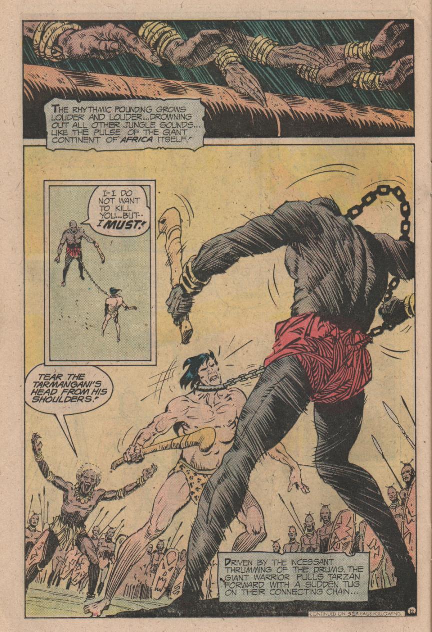 Read online Tarzan (1972) comic -  Issue #239 - 13