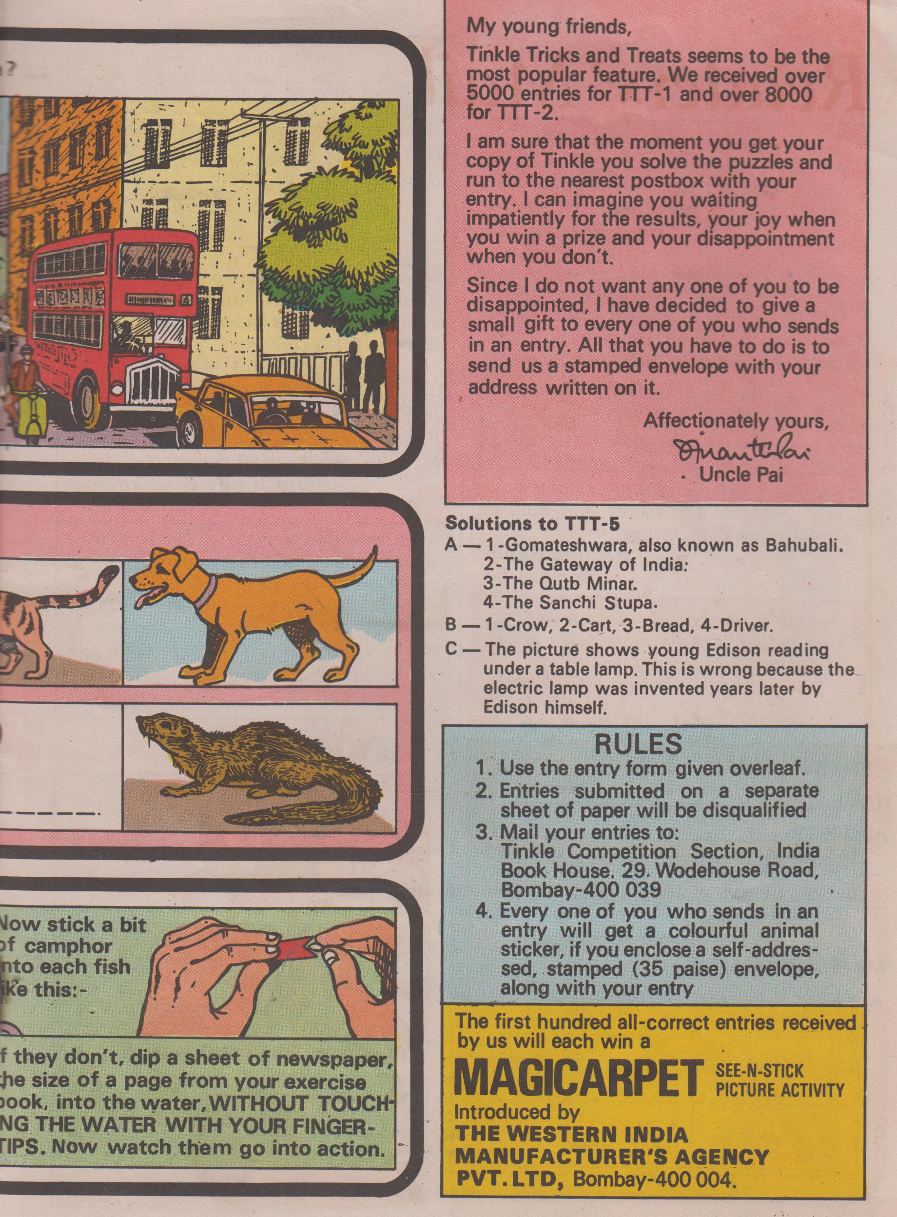 Read online Tinkle comic -  Issue #6 - 17