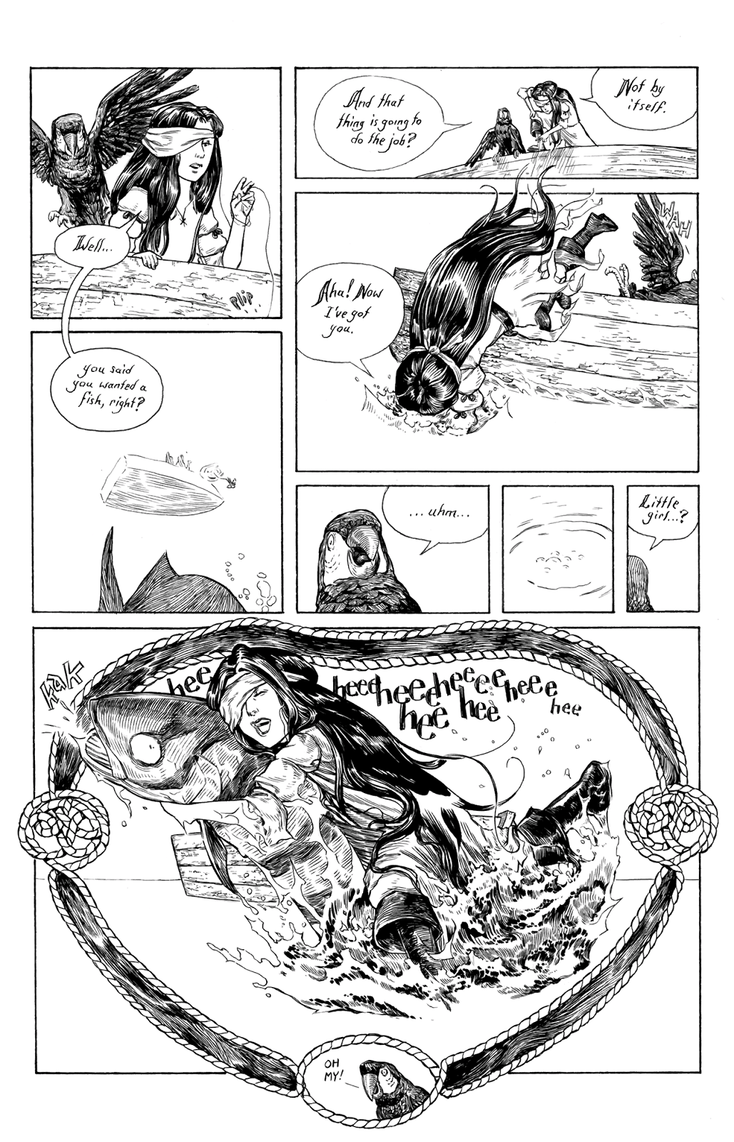Cursed Pirate Girl issue 2 - Page 8