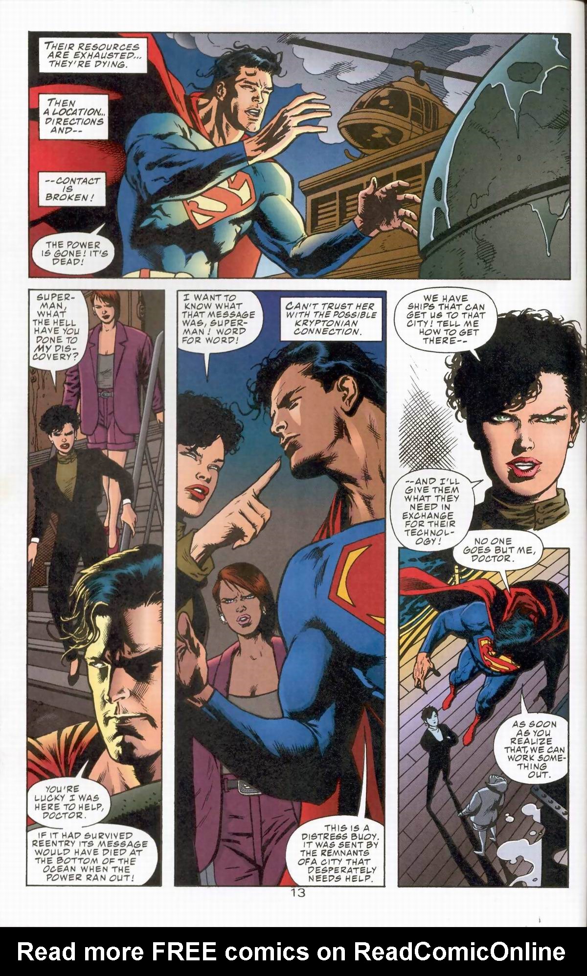 Read online Superman vs. Aliens comic -  Issue #1 - 16
