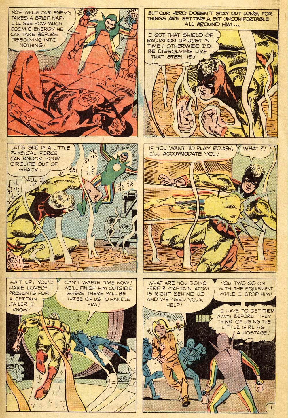 Read online Captain Atom (1965) comic -  Issue #81 - 13