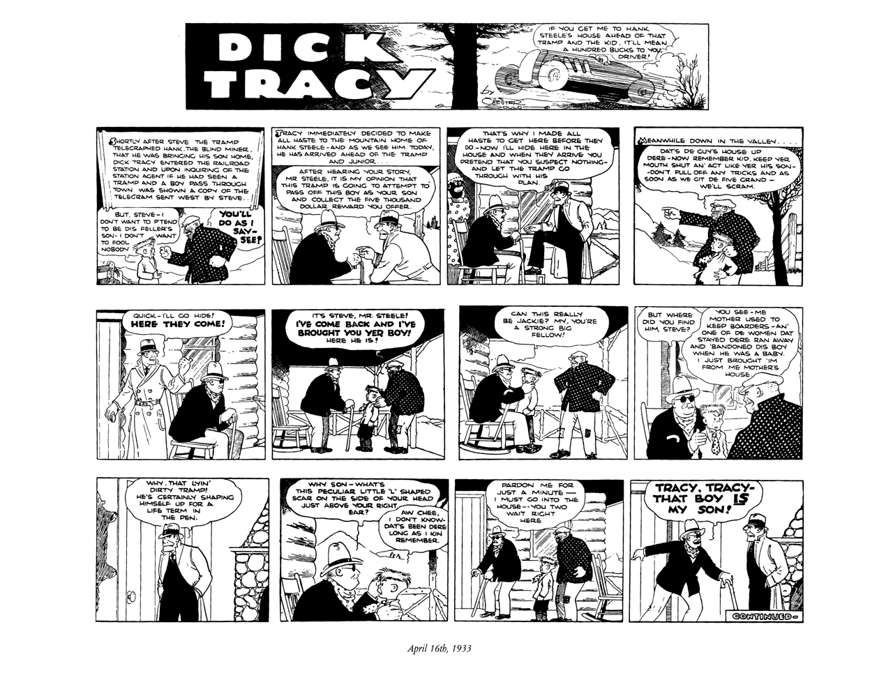 Read online The Complete Chester Gould's Dick Tracy comic -  Issue # TPB 1 (Part 2) - 122