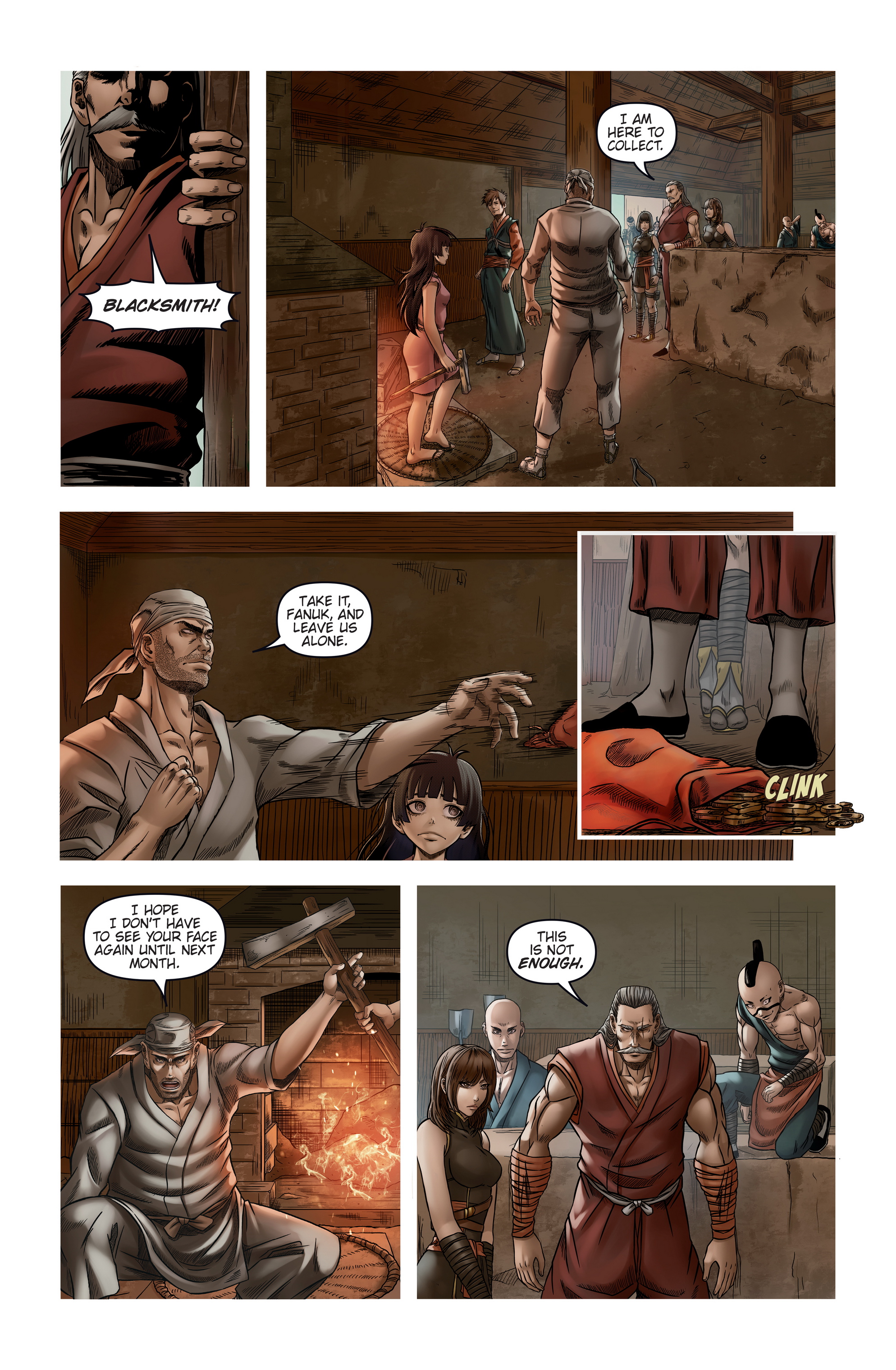 Read online Honor and Curse comic -  Issue #4 - 5