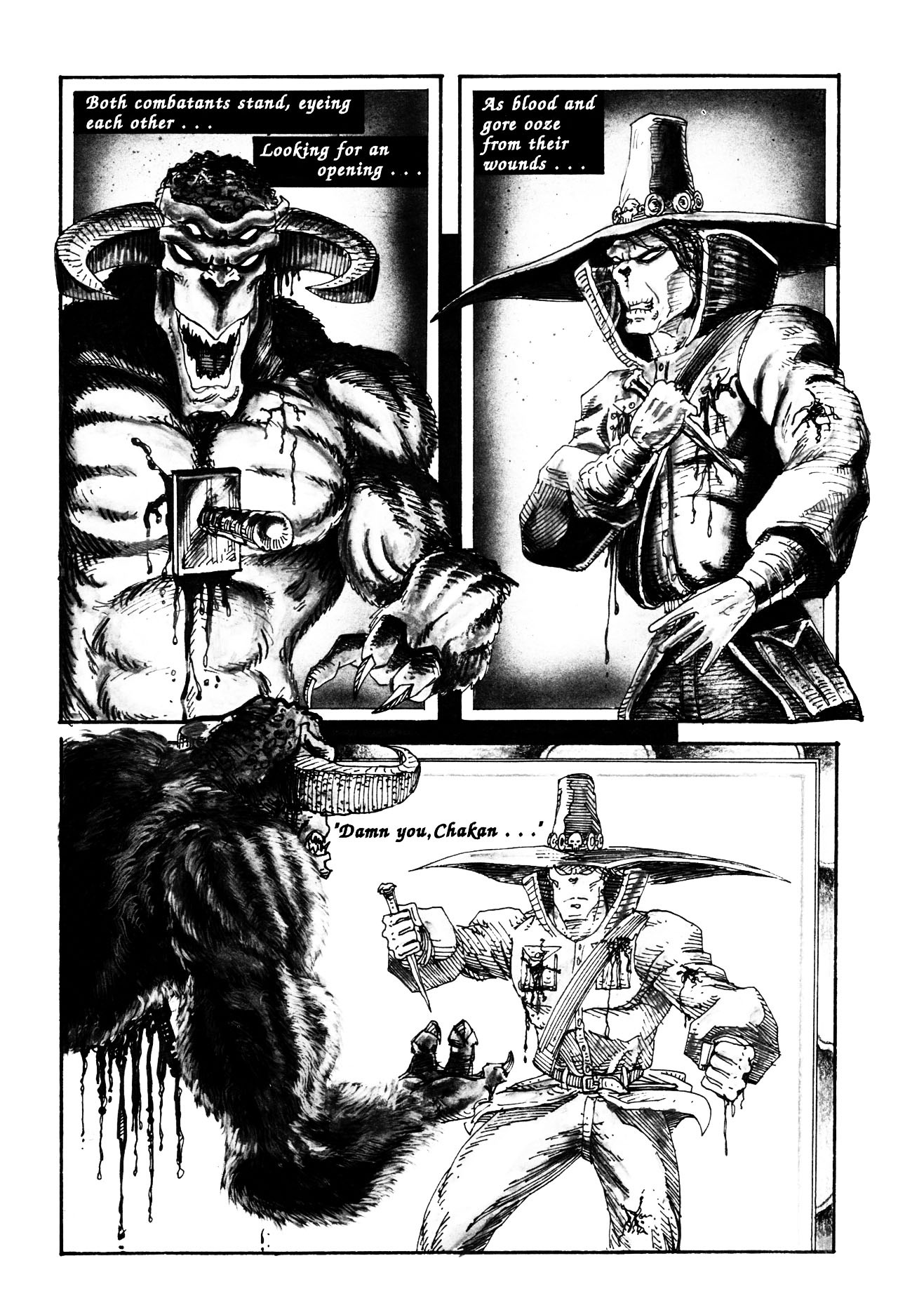 Read online Chakan the Forever Man comic -  Issue # Full - 45