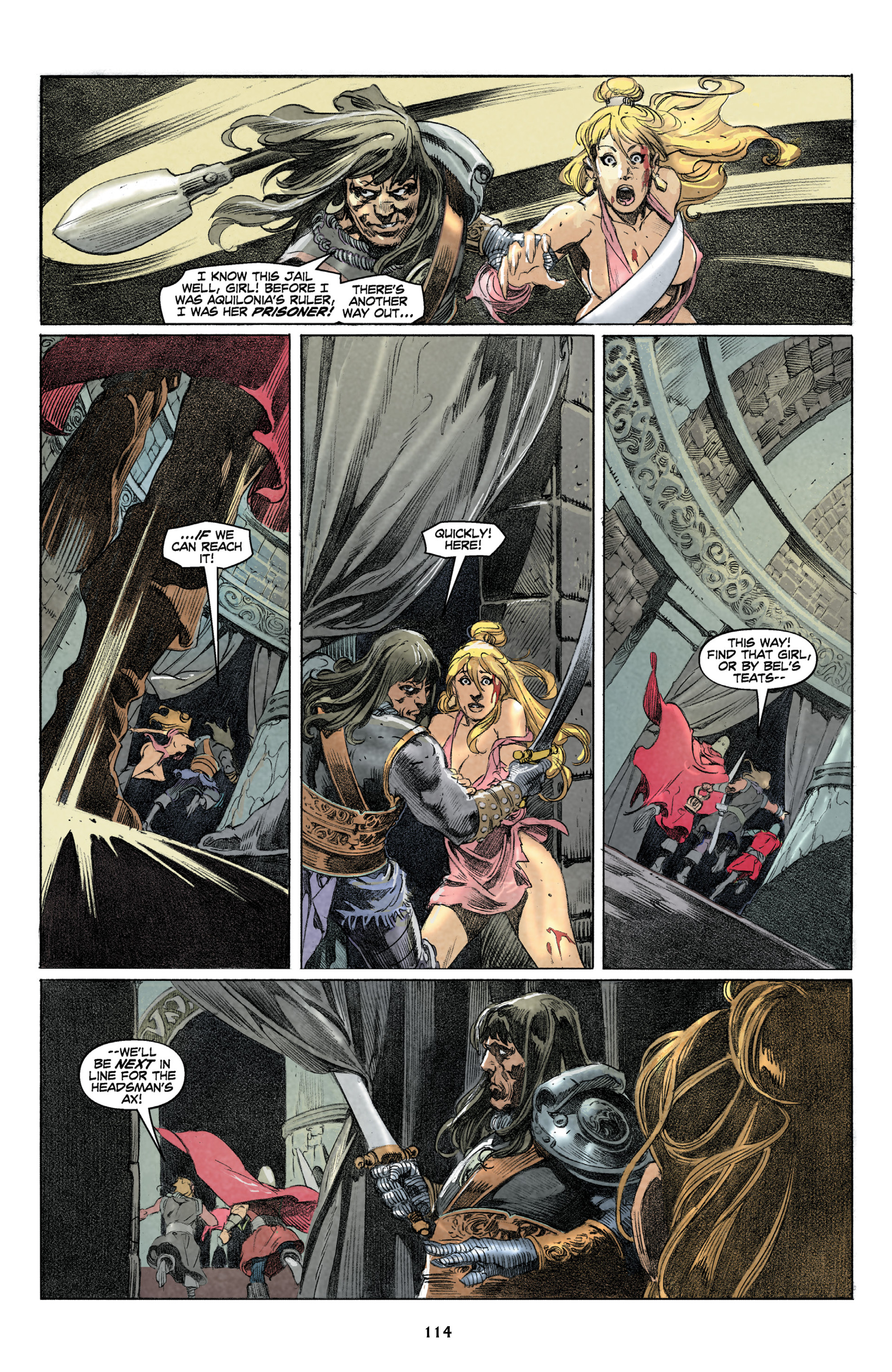 Read online King Conan: The Hour of the Dragon comic -  Issue # _TPB - 114