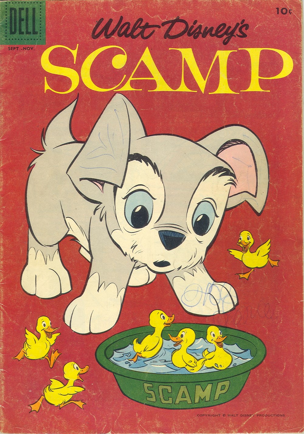 Read online Scamp (1958) comic -  Issue #7 - 1
