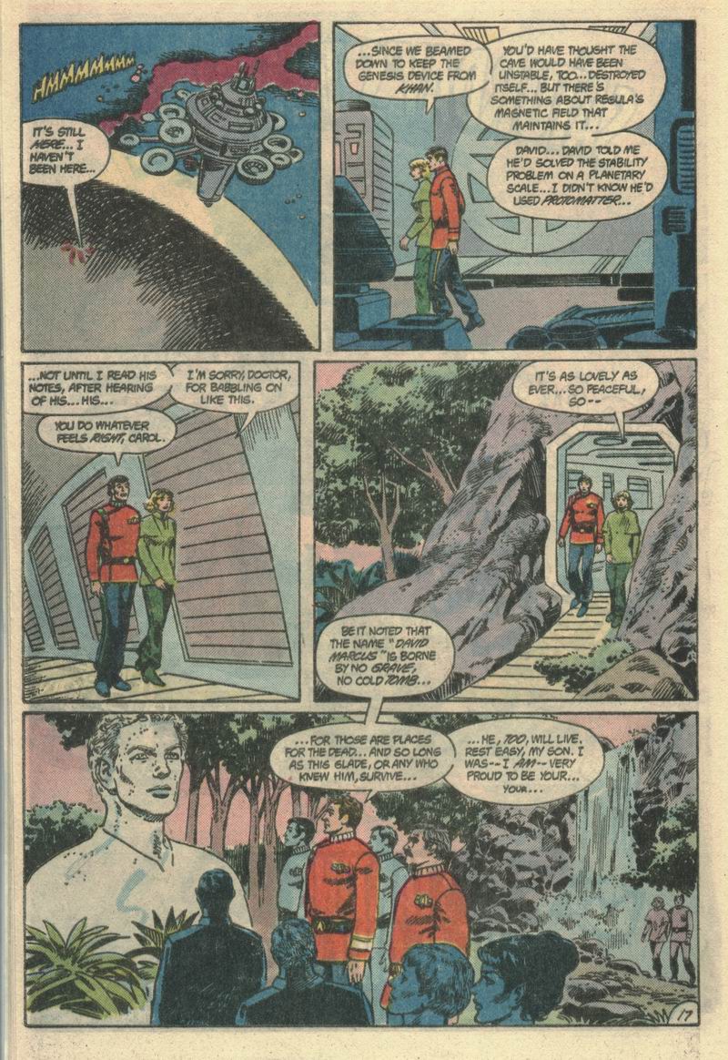 Read online Star Trek (1984) comic -  Issue #9 - 18