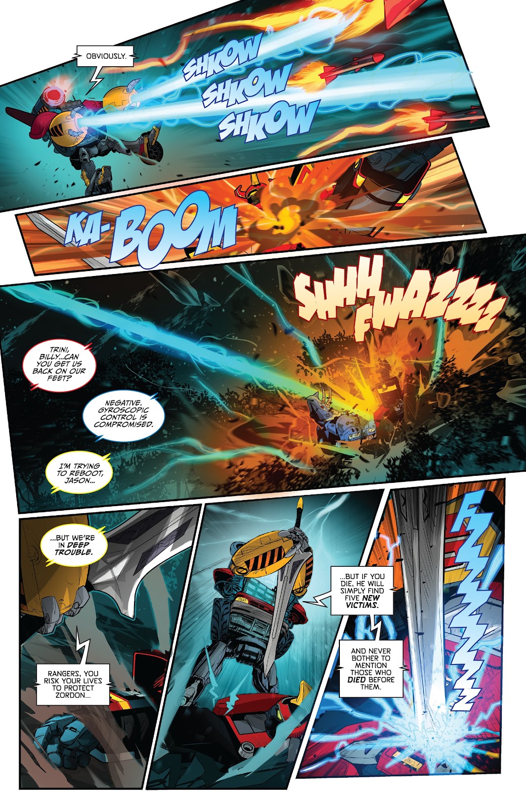 Saban's Go Go Power Rangers: Forever Rangers issue Full - Page 13