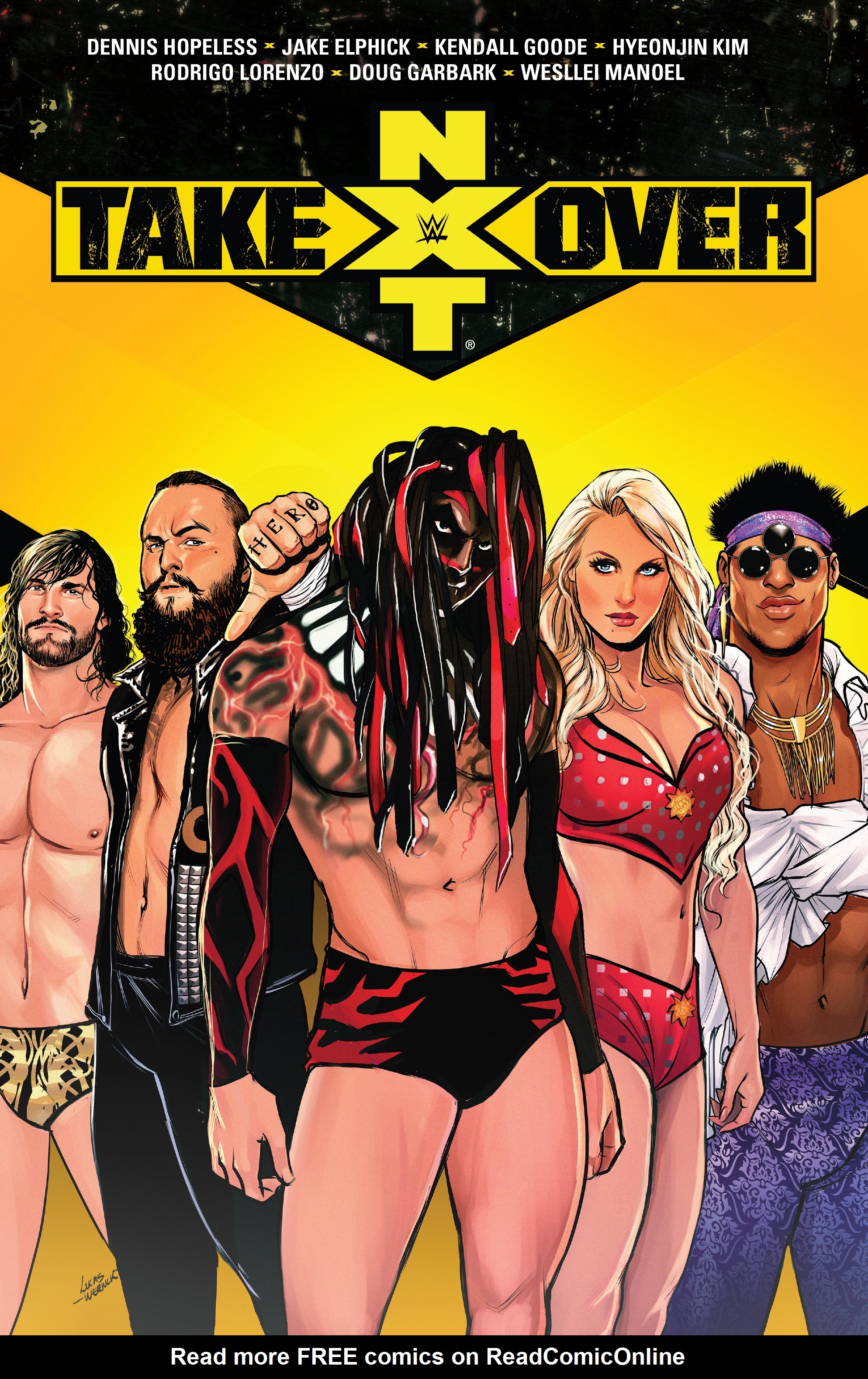 Read online WWE: NXT Takeover comic -  Issue # TPB - 1