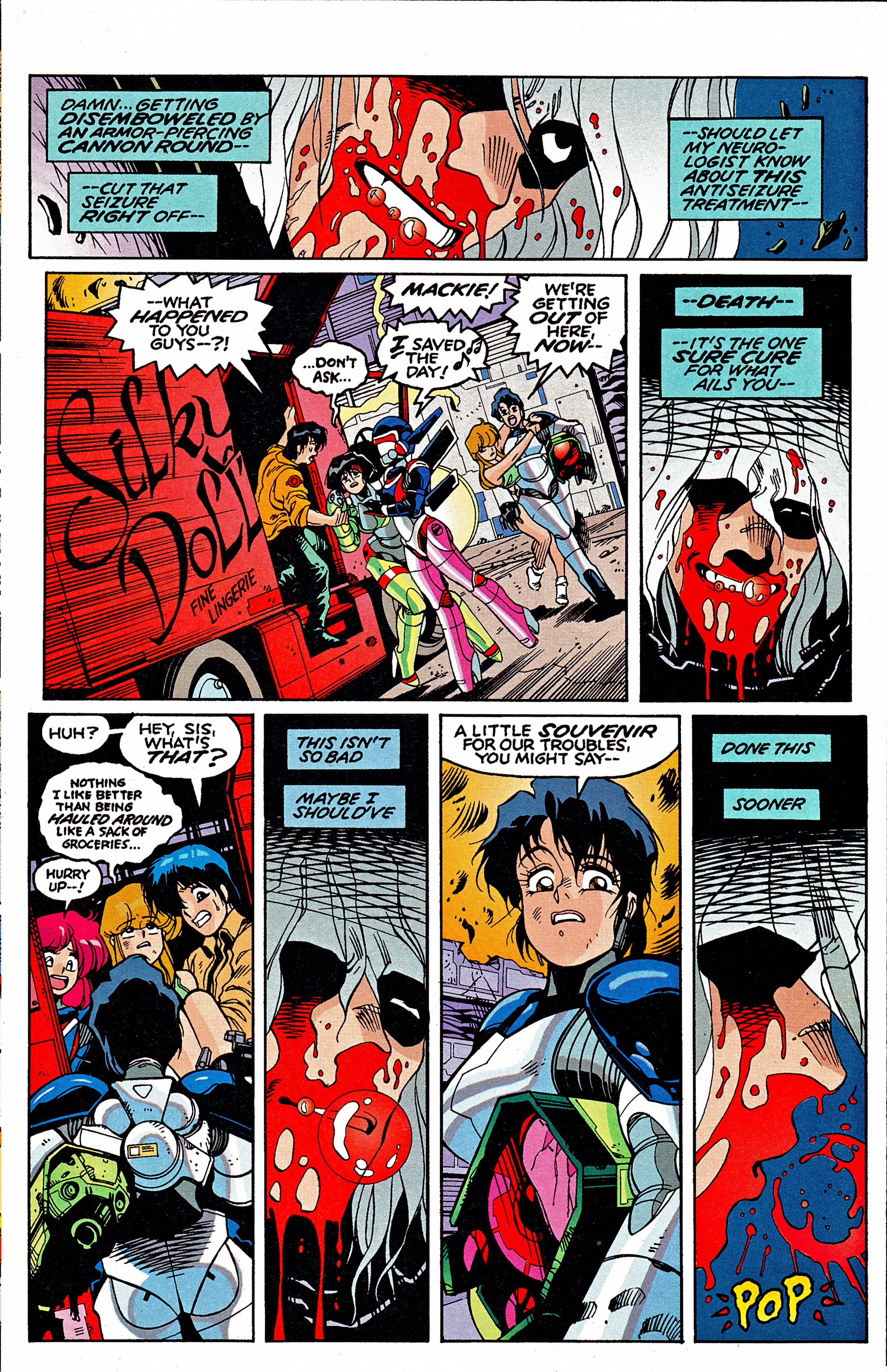 Read online Bubblegum Crisis: Grand Mal comic -  Issue #4 - 26