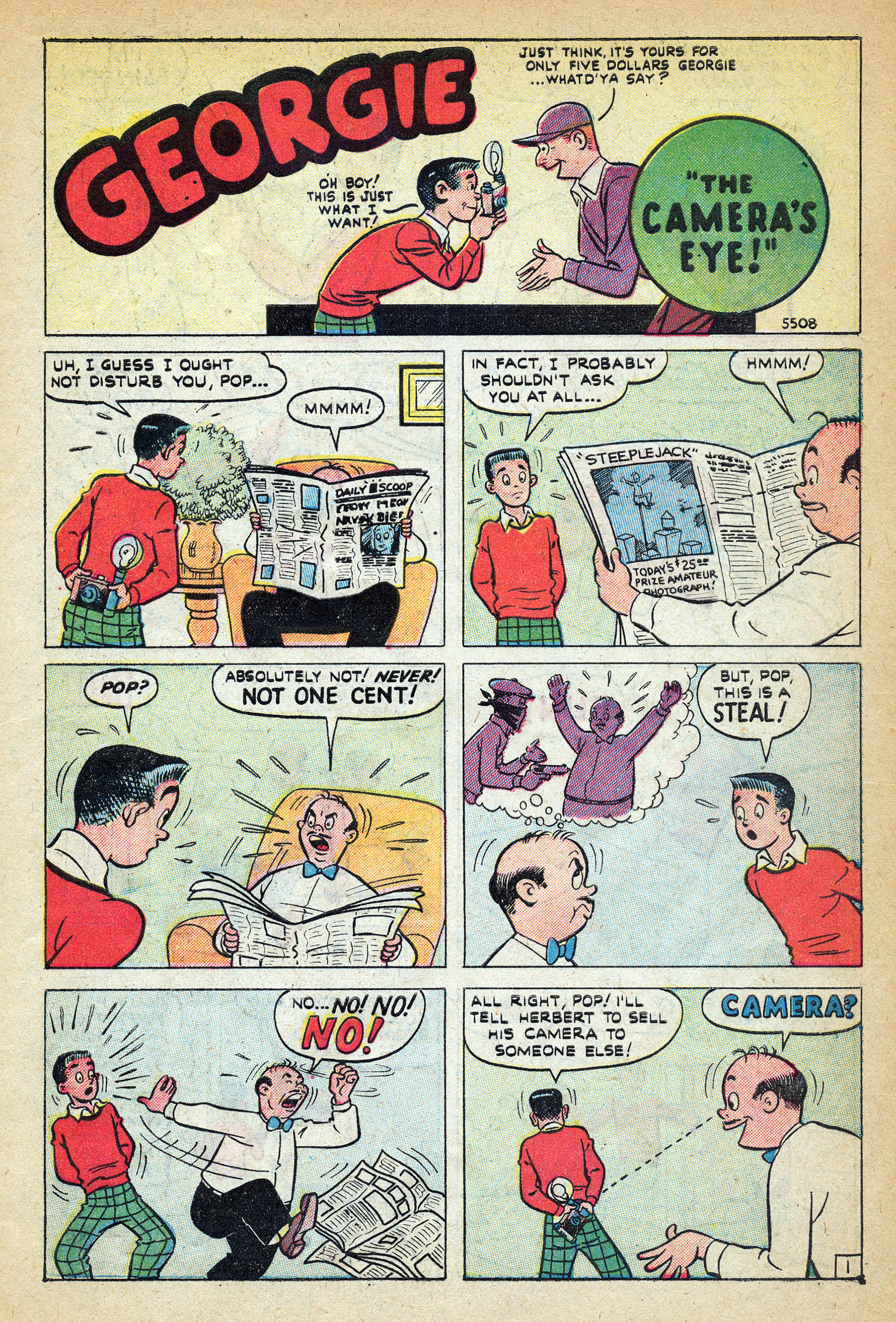 Read online Georgie Comics (1949) comic -  Issue #27 - 3