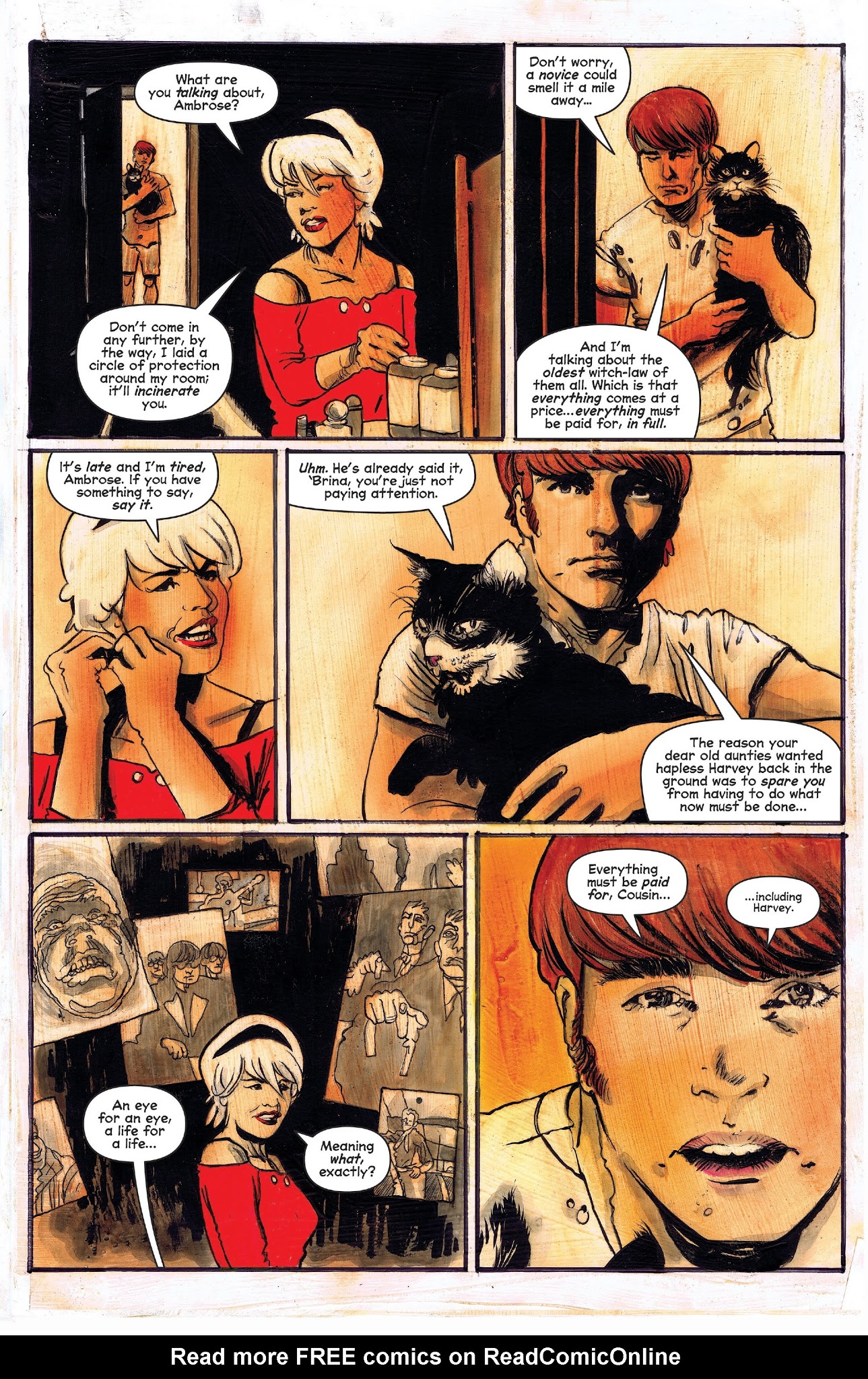 Read online Chilling Adventures of Sabrina comic -  Issue #8 - 32