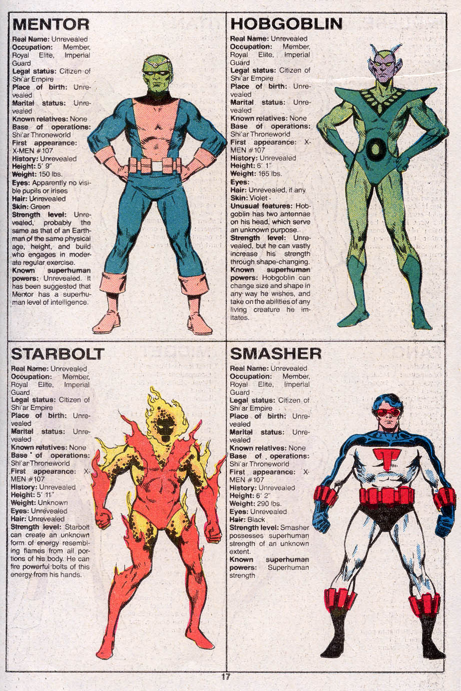 Read online The Official Handbook of the Marvel Universe Deluxe Edition comic -  Issue #6 - 19