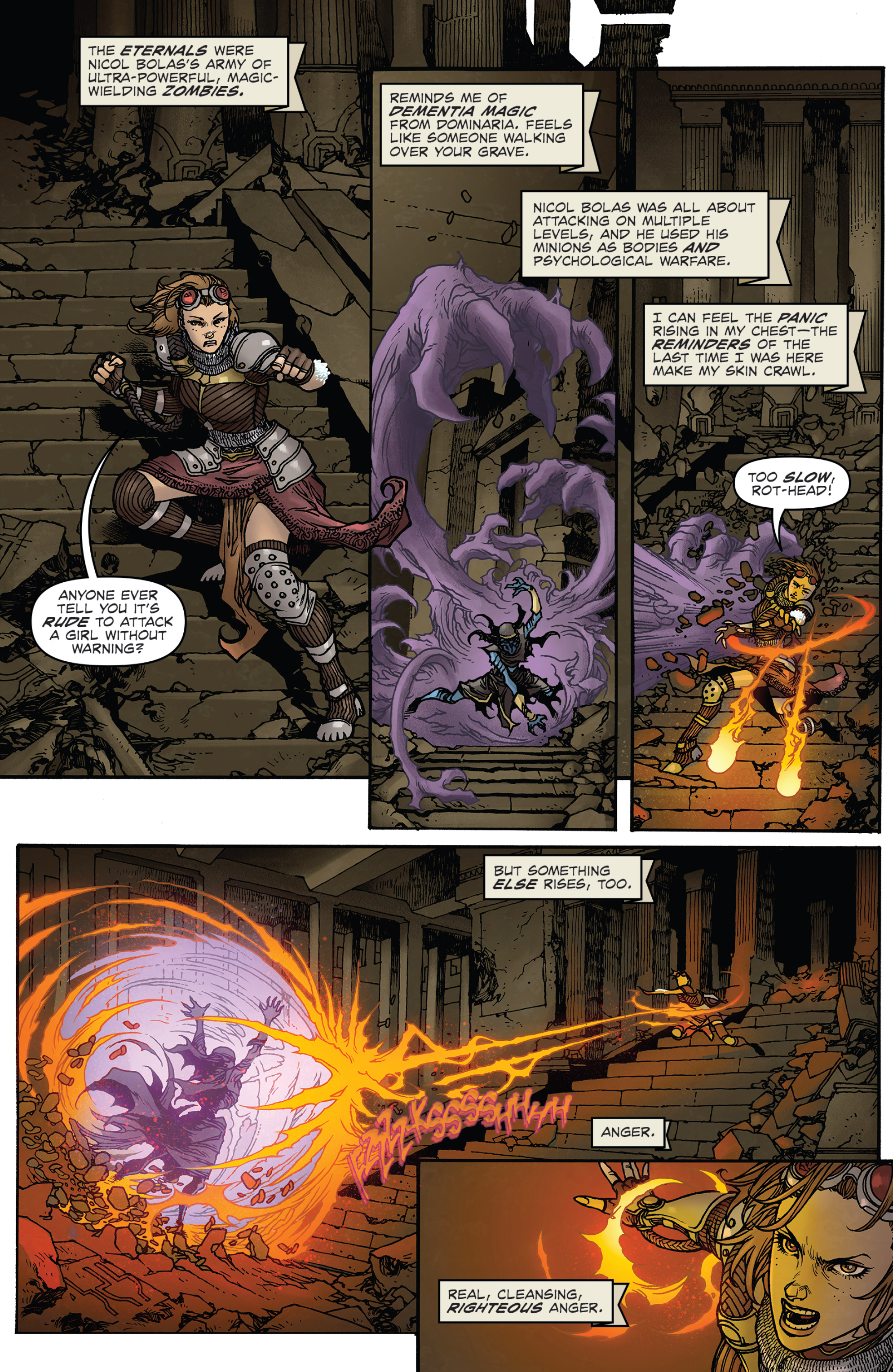 Read online Magic: The Gathering: Chandra comic -  Issue #3 - 7