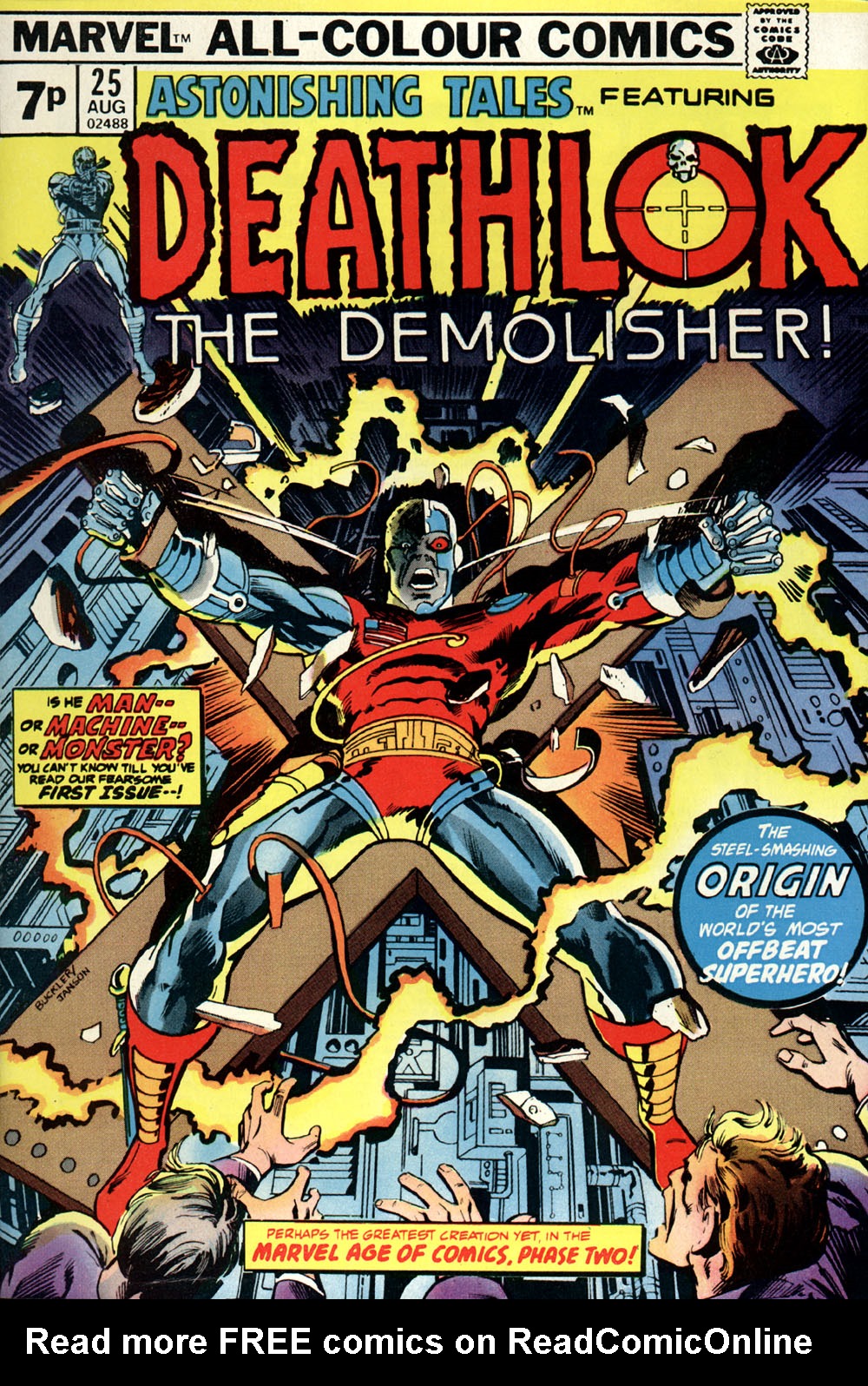 Read online Astonishing Tales (1970) comic -  Issue #25 - 1