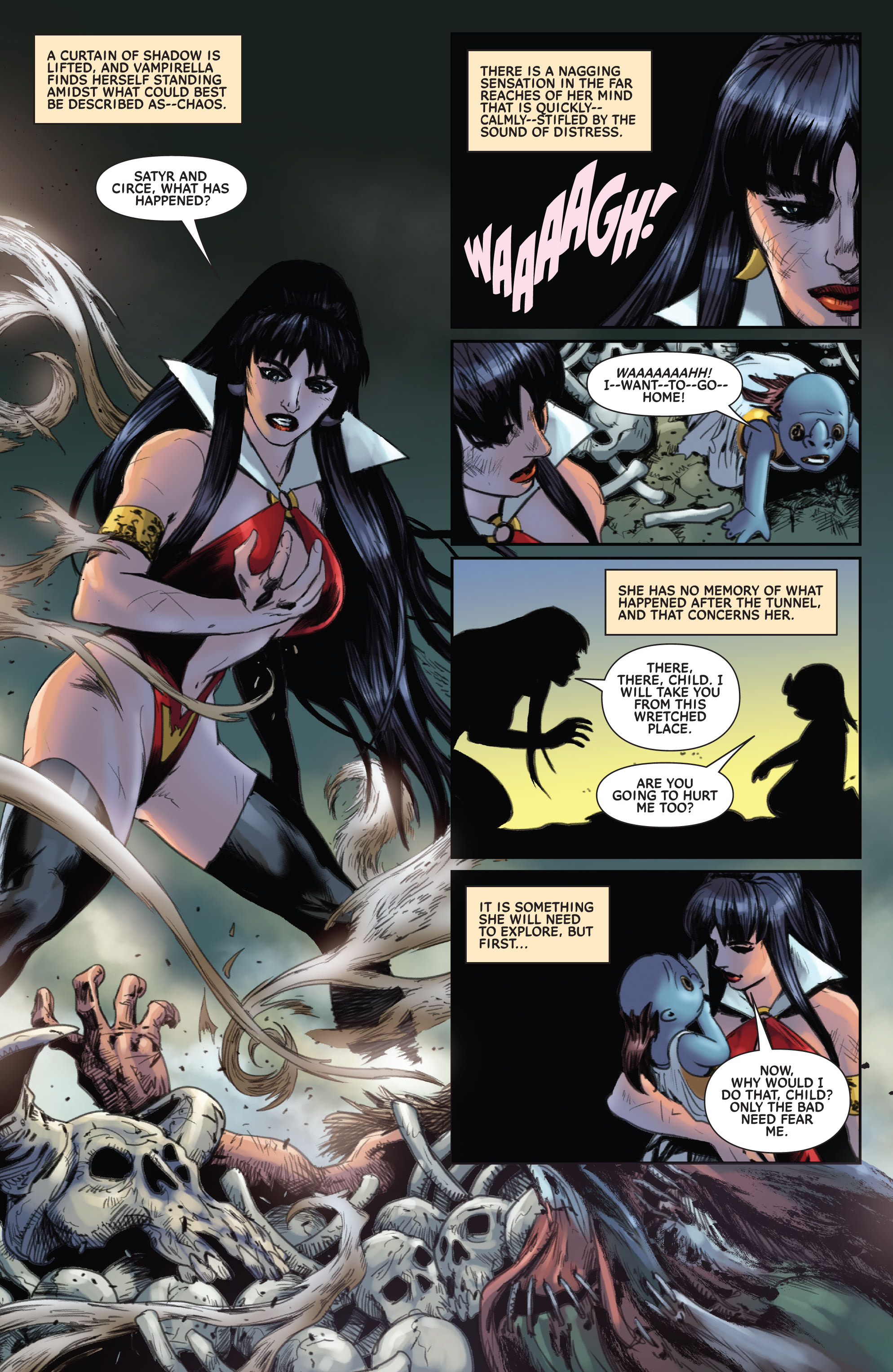 Read online Vampirella Strikes (2022) comic -  Issue #13 - 22