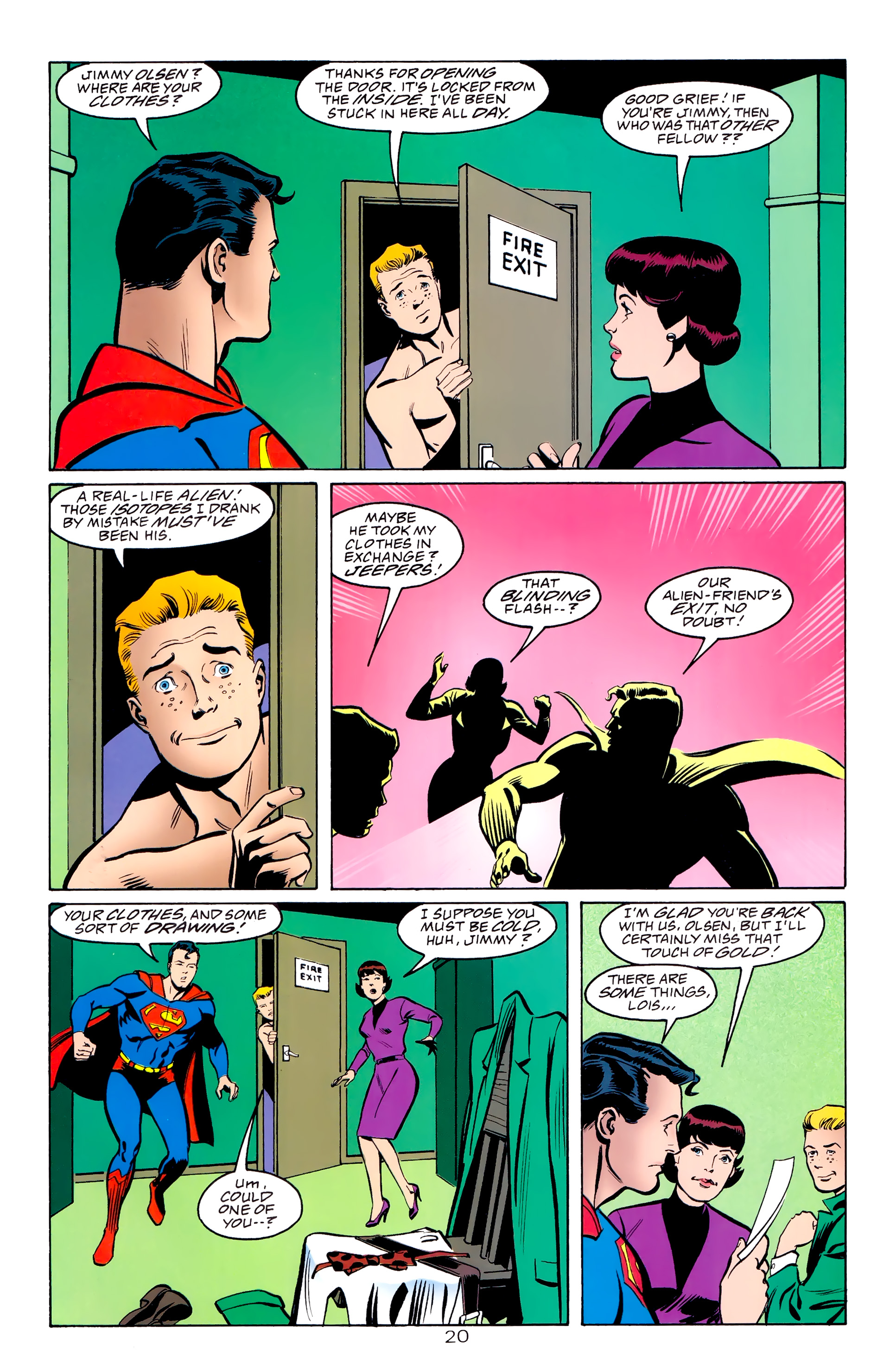 Read online Adventures of Superman (1987) comic -  Issue #558 - 21