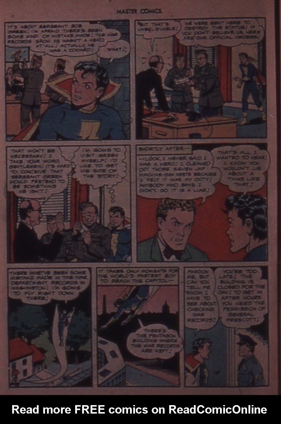 Read online Master Comics comic -  Issue #105 - 10